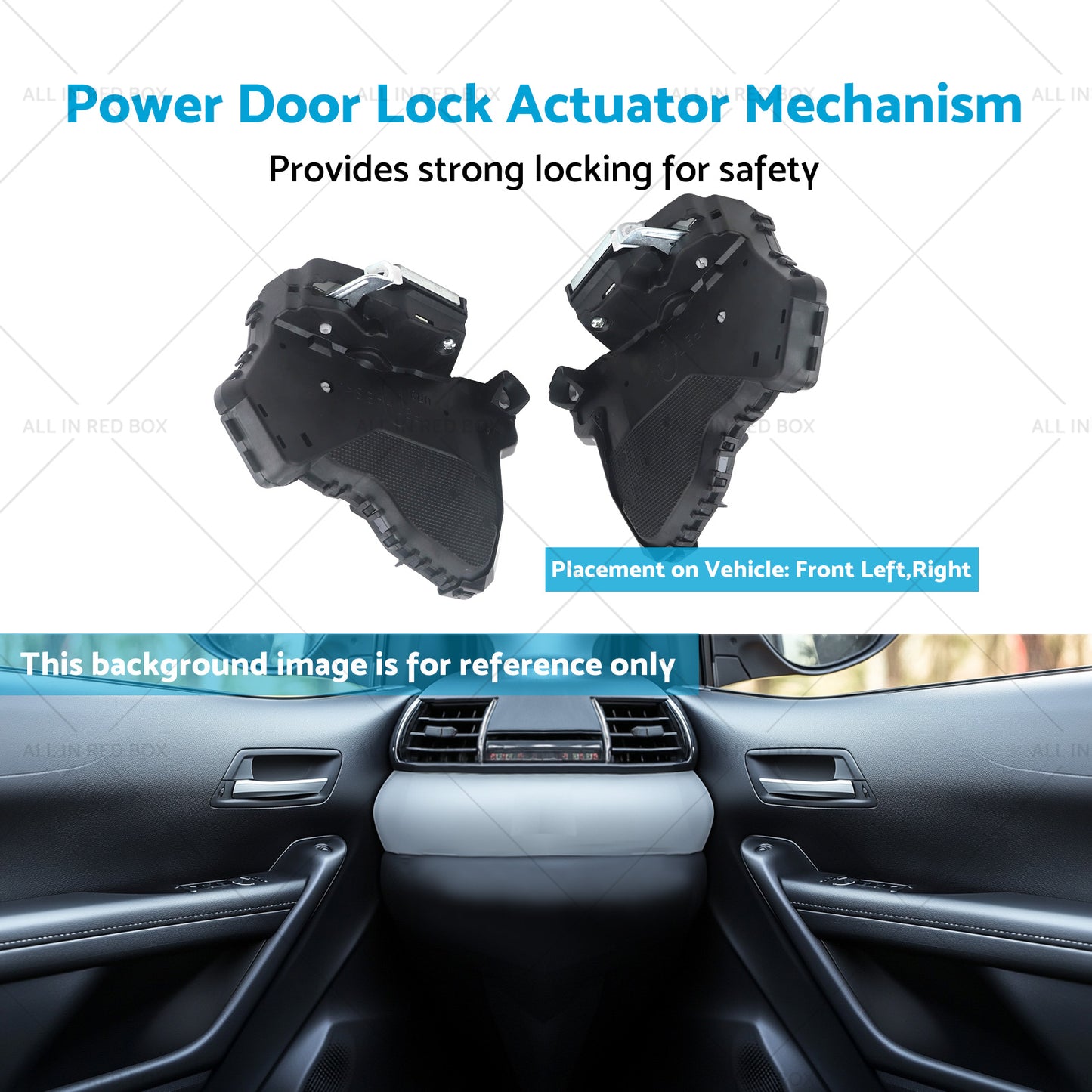 {{ Front LH+RH Power Door Lock Mechanism Assy Suitable For Toyota Hilux KUN26 GGN25 }} - Buy Car Parts Online at {{ Kaka Auto Parts }}.
