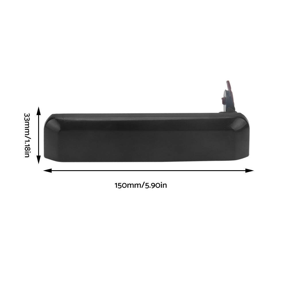 Left Right Pair Front Outer Door Handle Suitable For Nissan Navara D21 1986-1997