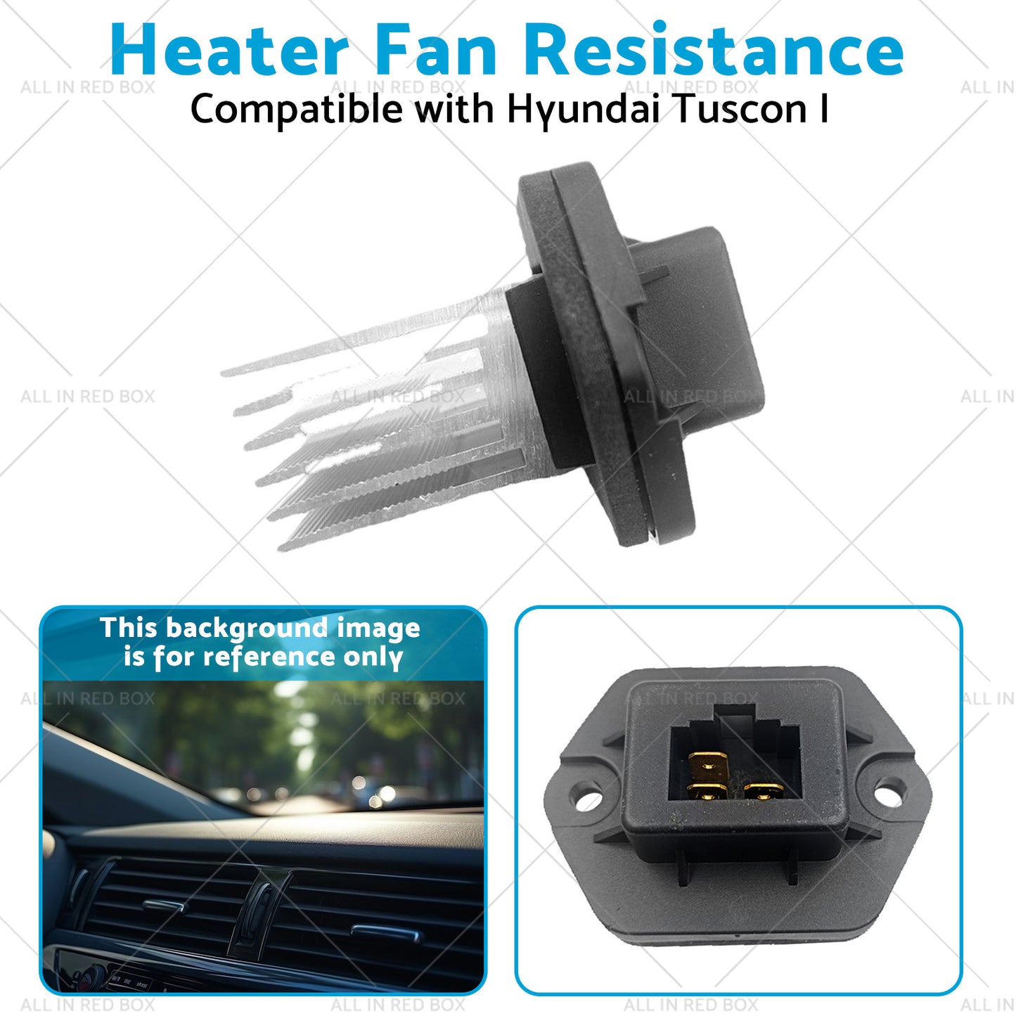 {{ Heater Fan Resistance Suitable for Kia Sportage II 04 Hyundai Tuscon I 04 }} - Buy Car Parts Online at {{ Kaka Auto Parts }}.
