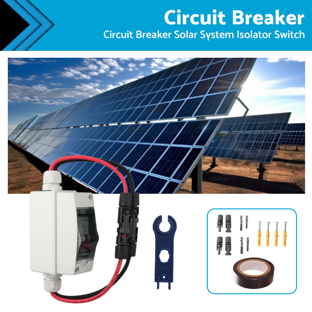 {{ PV Isolator Switch DC 500V 32A IP65 Disconnect Circuit Breaker For Solar-Panels }} - Buy Car Parts Online at {{ Kaka Auto Parts }}.