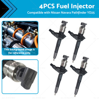 compare product 4PCS Diesel Fuel Injector Suitable for Nissan Navara Pathfinder YD25 095000-6250