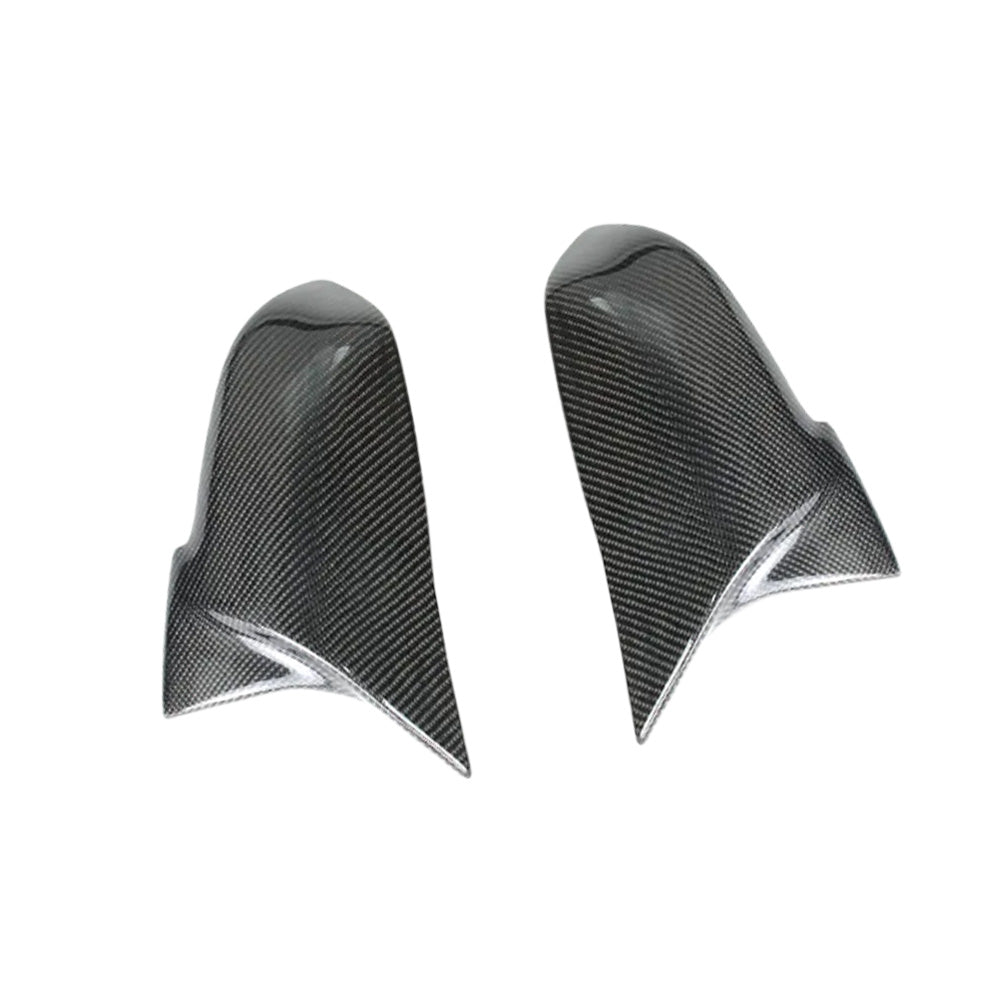 {{ Carbon Fibre Side Mirror Cover Caps Suitable for BMW F20 F21 F22 Series 1 2 3 4 }} - Buy Car Parts Online at {{ Kaka Auto Parts }}.