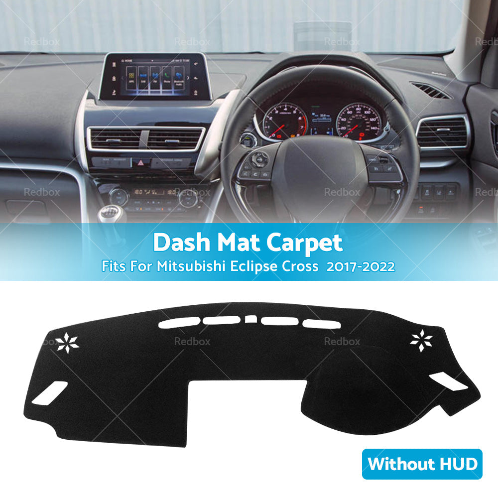 Dash Mat For Mitsubishi Eclipse Cross Dashboard Sun Cover Anti-Slip Without HUD