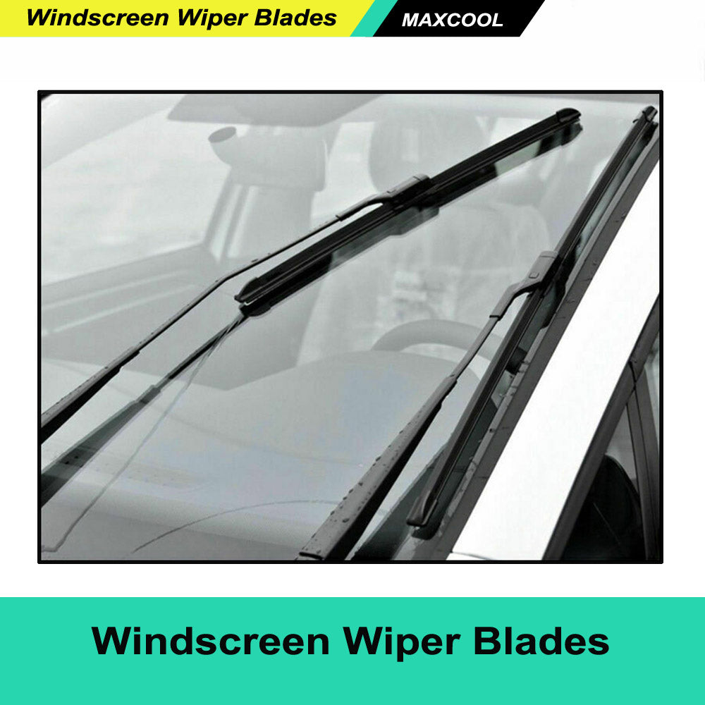 For Ford Fiesta 08-On Aero Flat Windscreen Wiper Blades 26 inch 15 inch 1 Pair