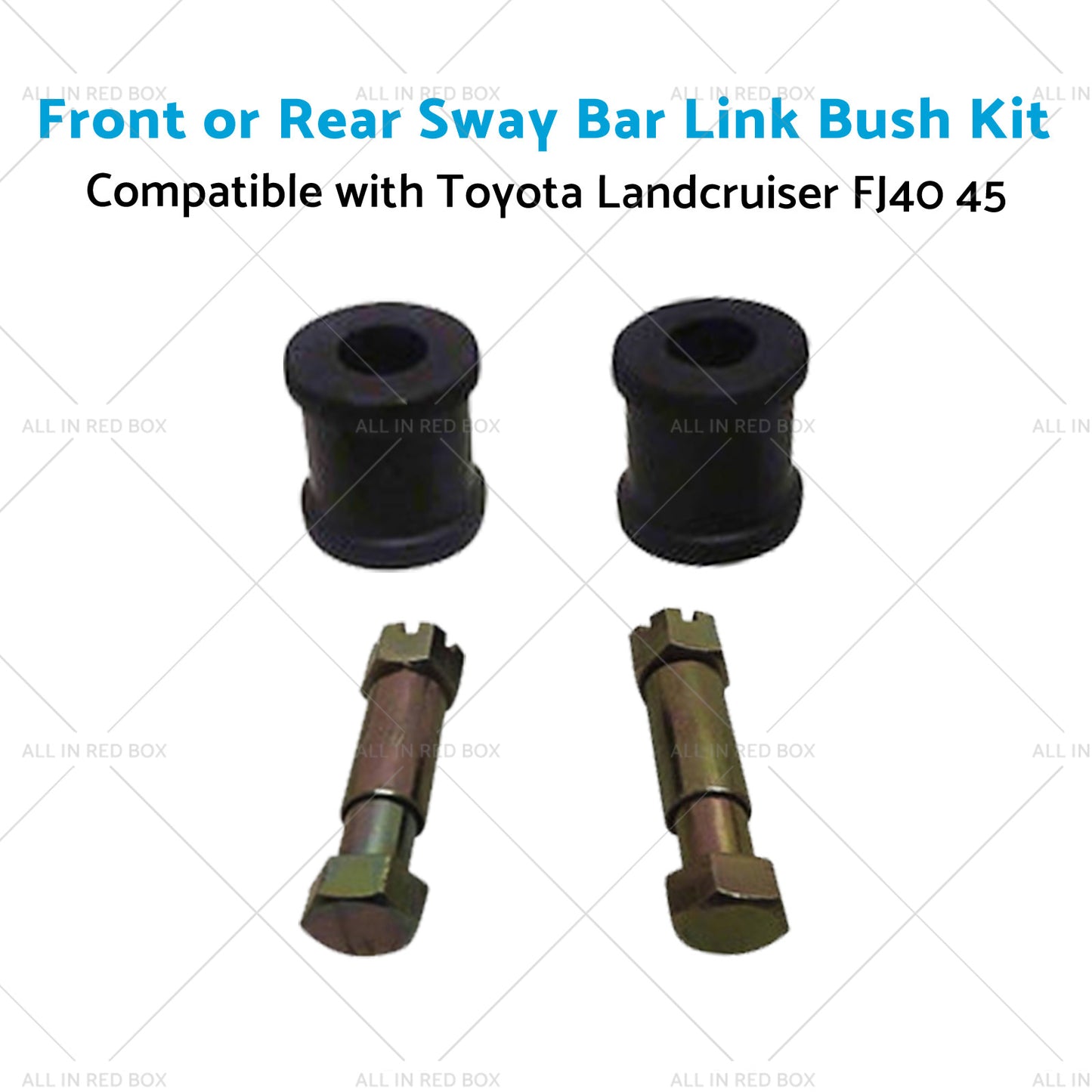 {{ 2x Sway Bar Link Bush Front or Rear Suitable for Toyota Landcruiser 45 FJ40 }} - Buy Car Parts Online at {{ Kaka Auto Parts }}.