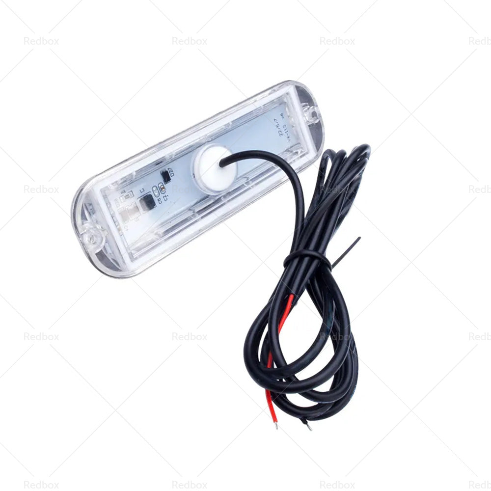 Pair 42LED Boat Light Stainless Steel Underwater Pontoon For Marine Boat Transom