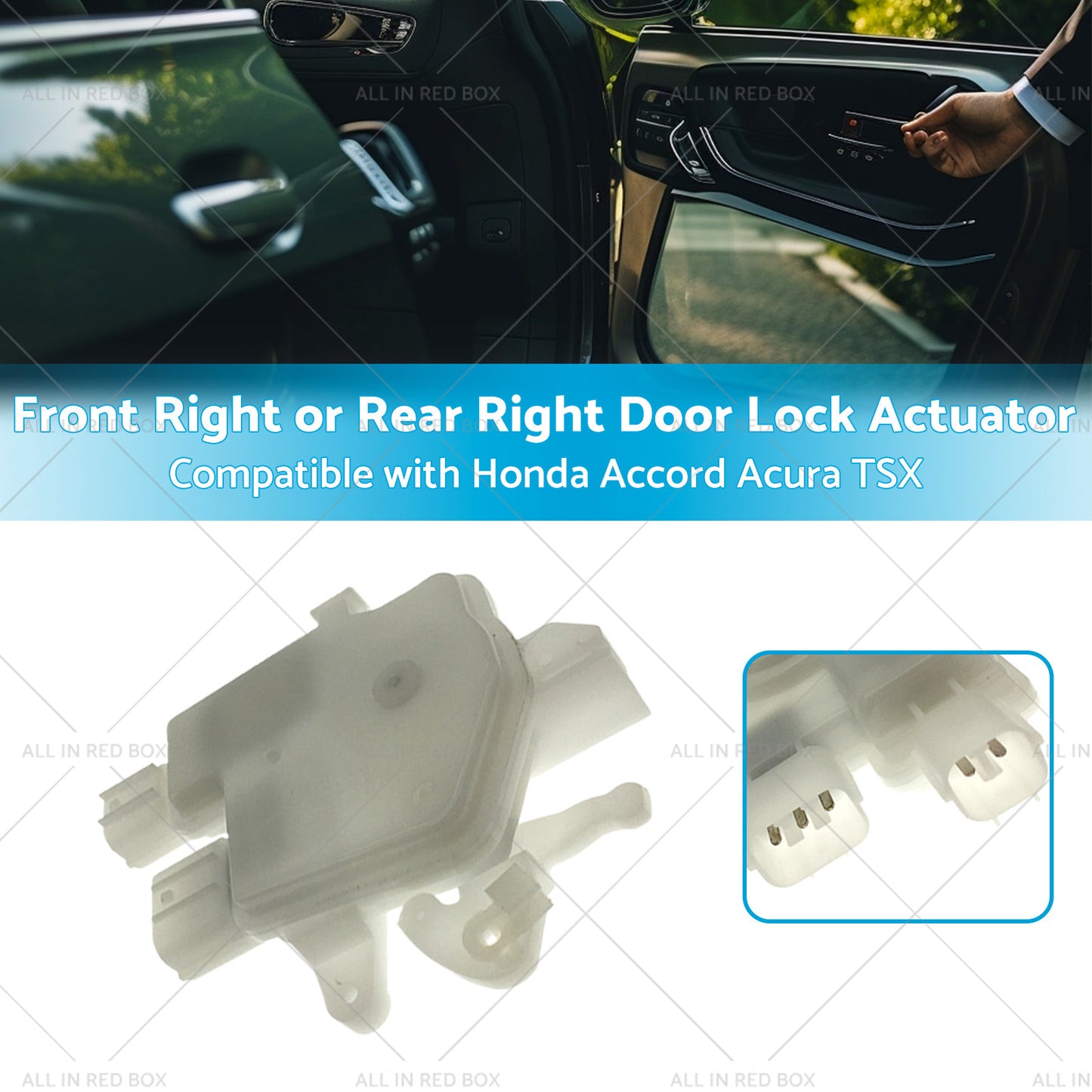 {{ Rear Right or Front Right Door Lock Actuator Suitable for Honda Accord Acura TSX }} - Buy Car Parts Online at {{ Kaka Auto Parts }}.