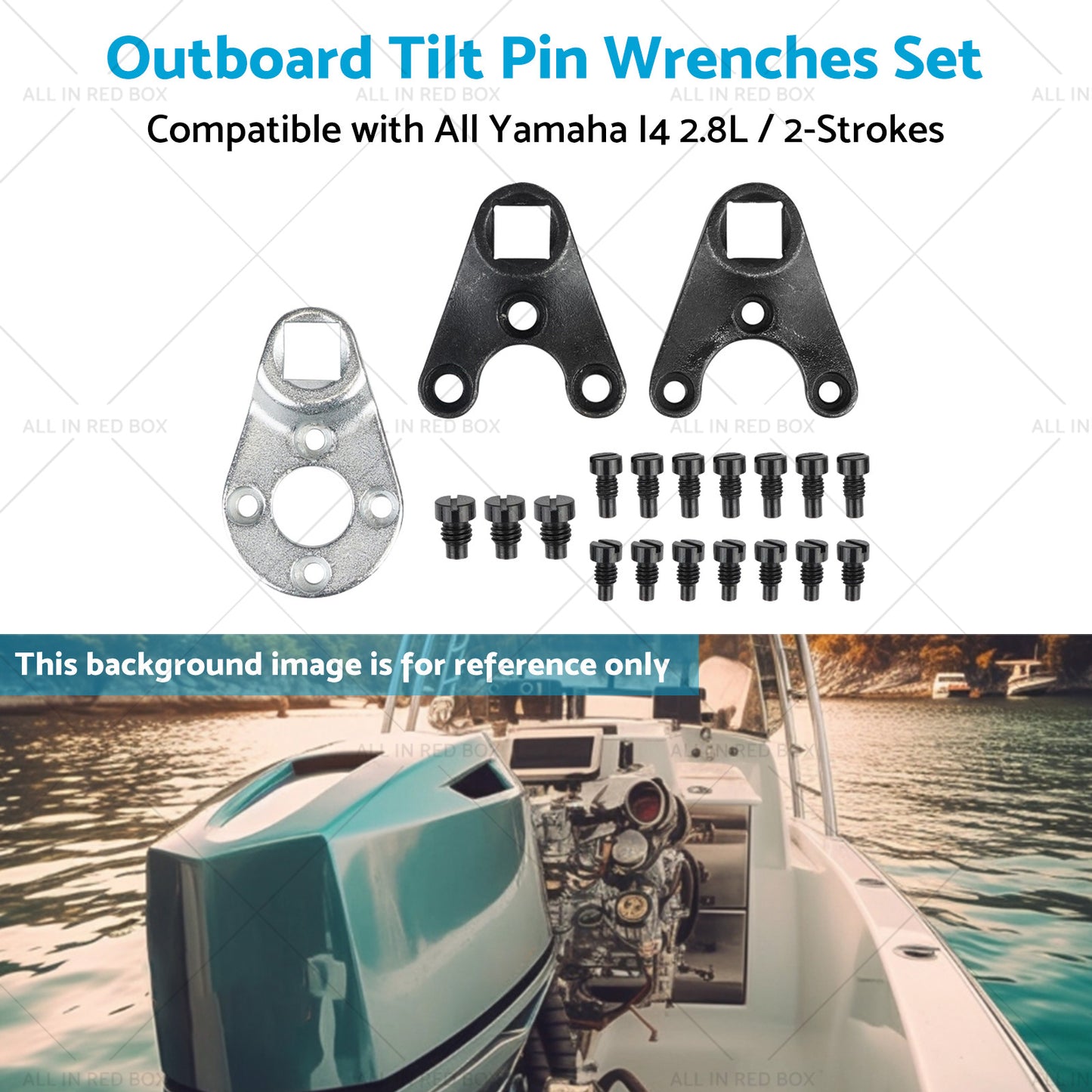 {{ Outboard Trim Tilt Pin Wrench Hardware Replacement Suitable for Seastar Yamaha }} - Buy Car Parts Online at {{ Kaka Auto Parts }}.