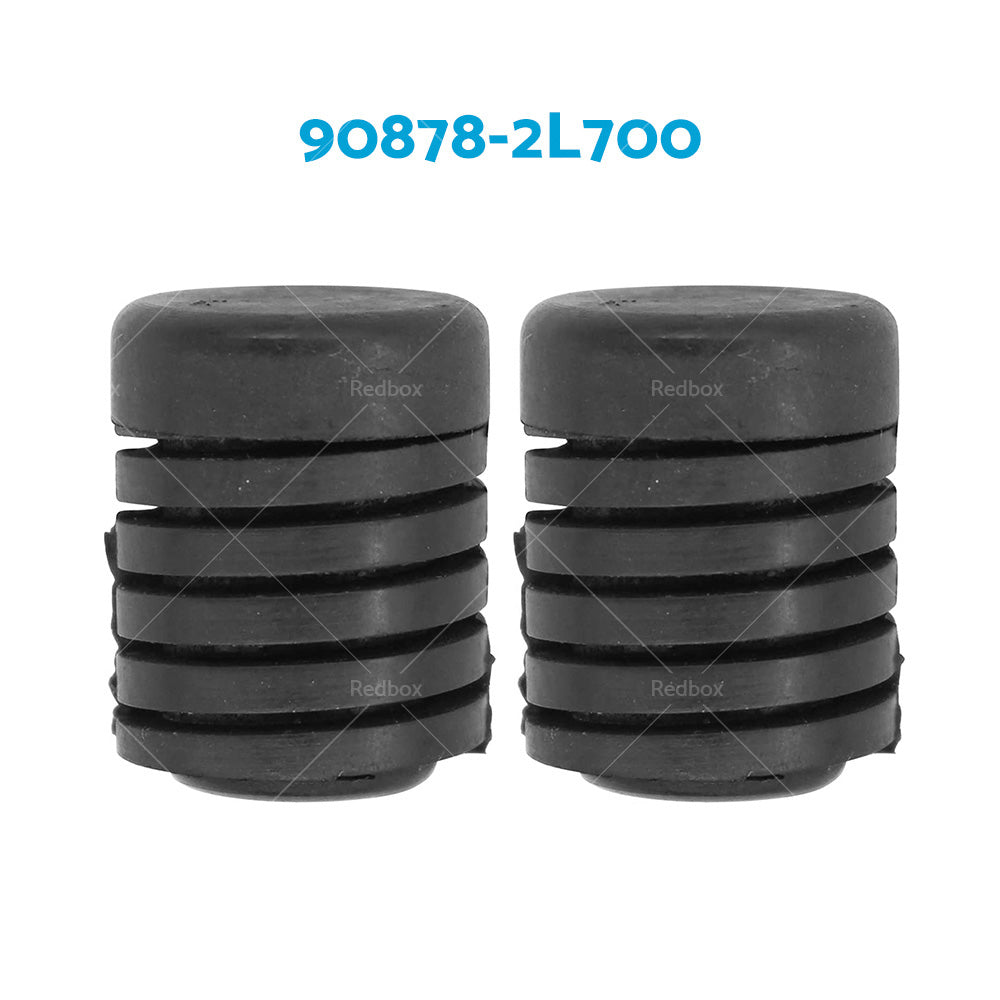 2PCS Bonnet Adjusting Bumper Rubber Stops Fit For Nissan Patrol GU Y61