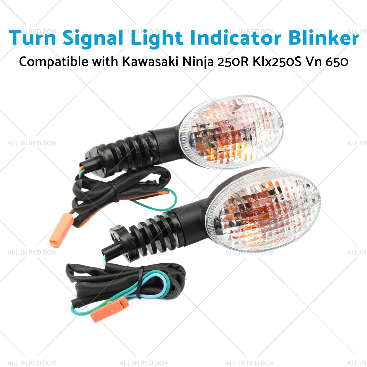 {{ Turn Signal Light Indicator Blinker Suitable for Kawasaki Ninja 250R Vn 650 }} - Buy Car Parts Online at {{ Kaka Auto Parts }}.