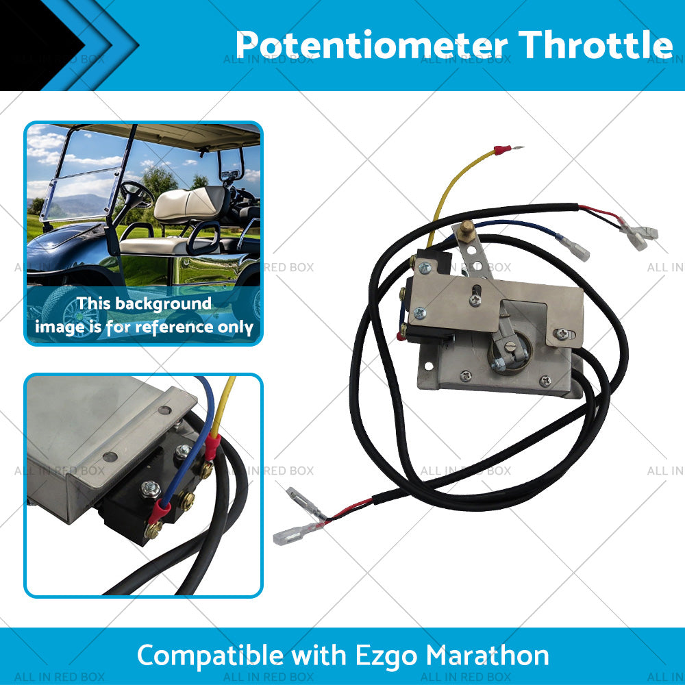 {{ Pot Box Potentiometer Throttle EV Suitable For Ezgo Marathon 90-94 PB-6 27094G01 }} - Buy Car Parts Online at {{ Kaka Auto Parts }}.