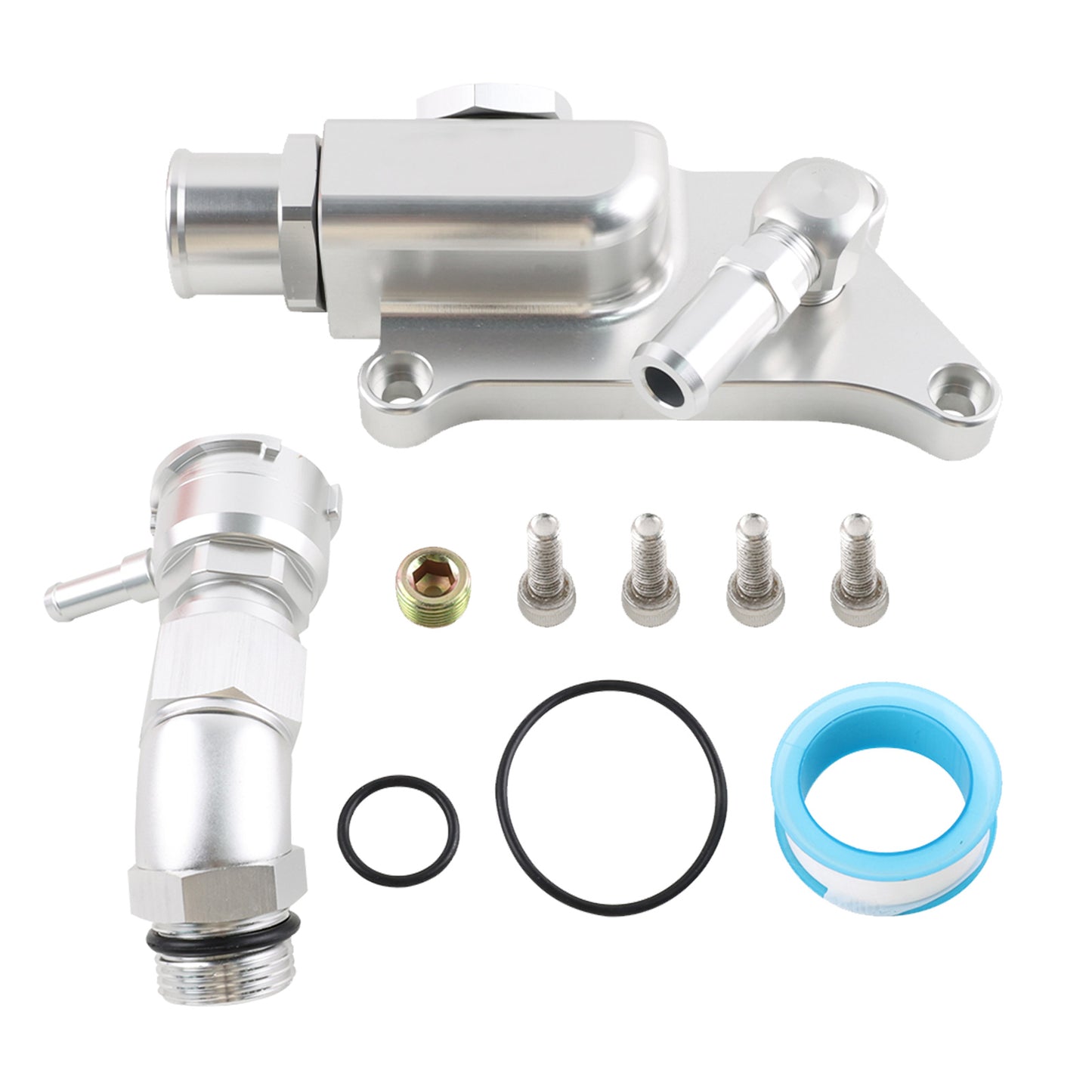 {{ Straight Elbow Filler Neck Hose Upper Coolant Housing Kit Suitablefor K20Z3 K24 }} - Buy Car Parts Online at {{ Kaka Auto Parts }}.