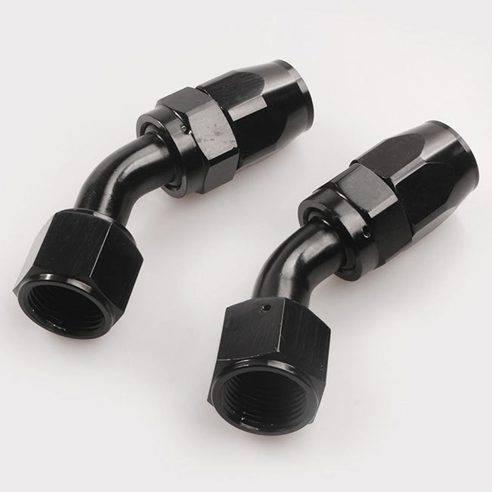 Aluminium Baffled Engine Oil Catch Can 0. 75L 2 Port AN10 3M Hose Fitting Kit