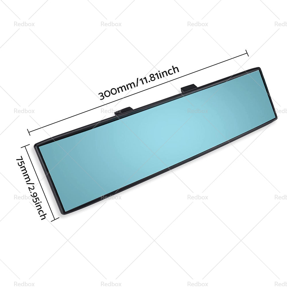 {{ 300mm Car Rear View Mirror Large Vision Convex Clear Lens Wide Angle Anti Glare }} - Buy Car Parts Online at {{ Kaka Auto Parts }}.