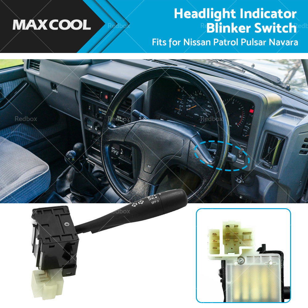 Headlight Indicator Blinker Switch Fits For Nissan Patrol GQ Pulsar Navara D21