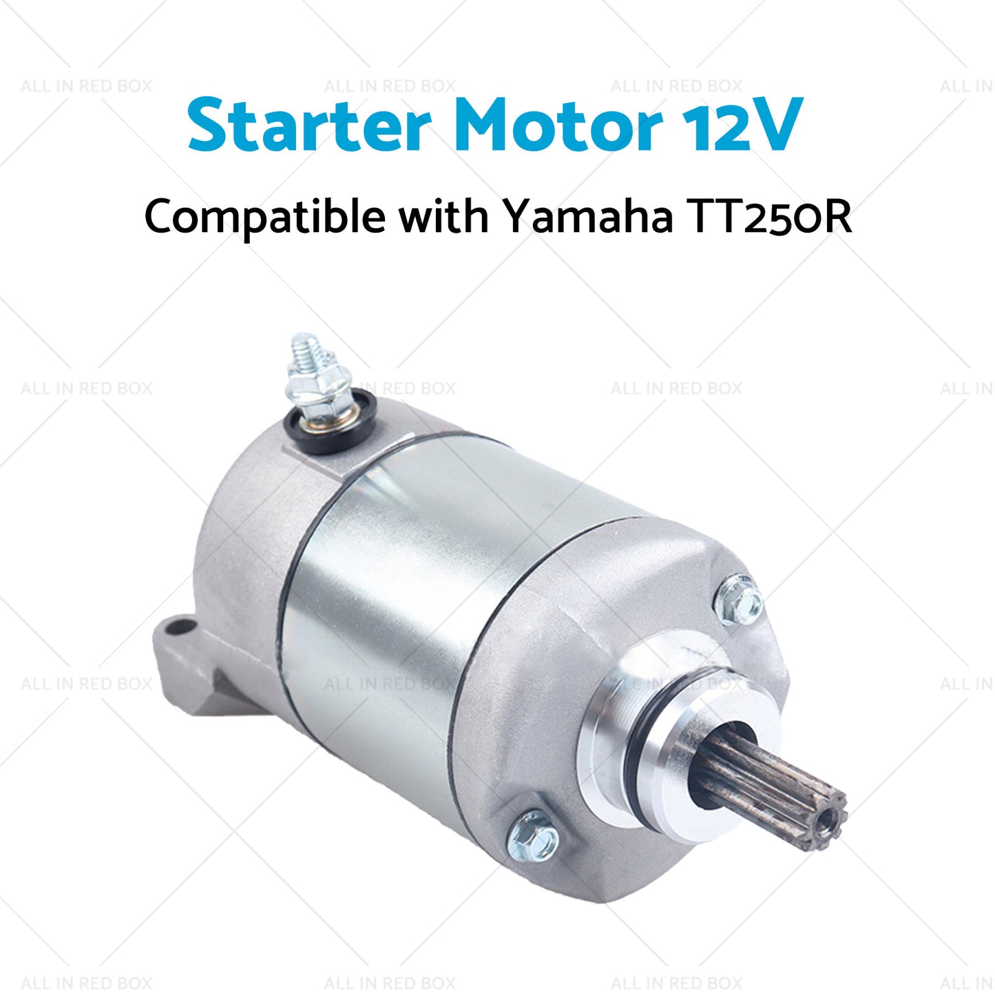 {{ Starter Motor 12V Suitable for Yamaha YS250 TT250R YBR250 93-06 }} - Buy Car Parts Online at {{ Kaka Auto Parts }}.