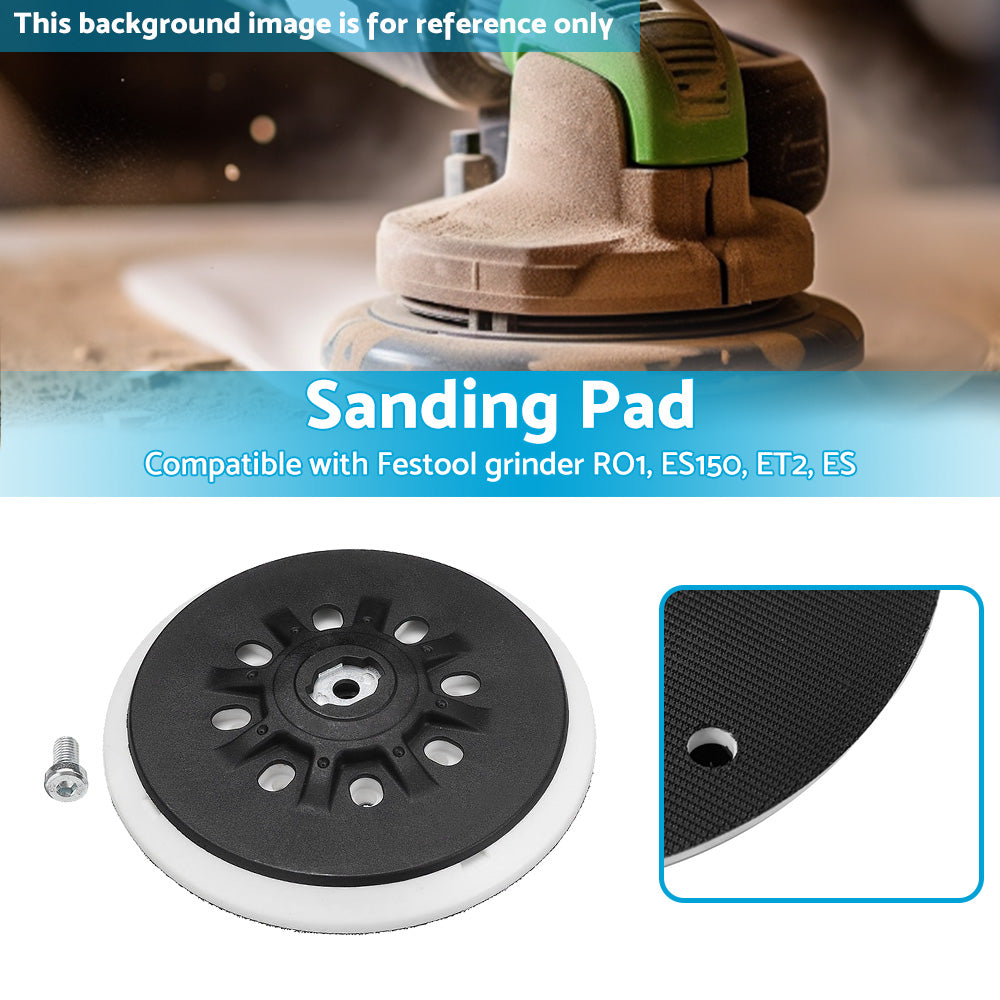 {{ 6 inch 17 Holes Backing Pad Sanding Suitable For Festool Grinder RO1 ES150 ET2 }} - Buy Car Parts Online at {{ Kaka Auto Parts }}.