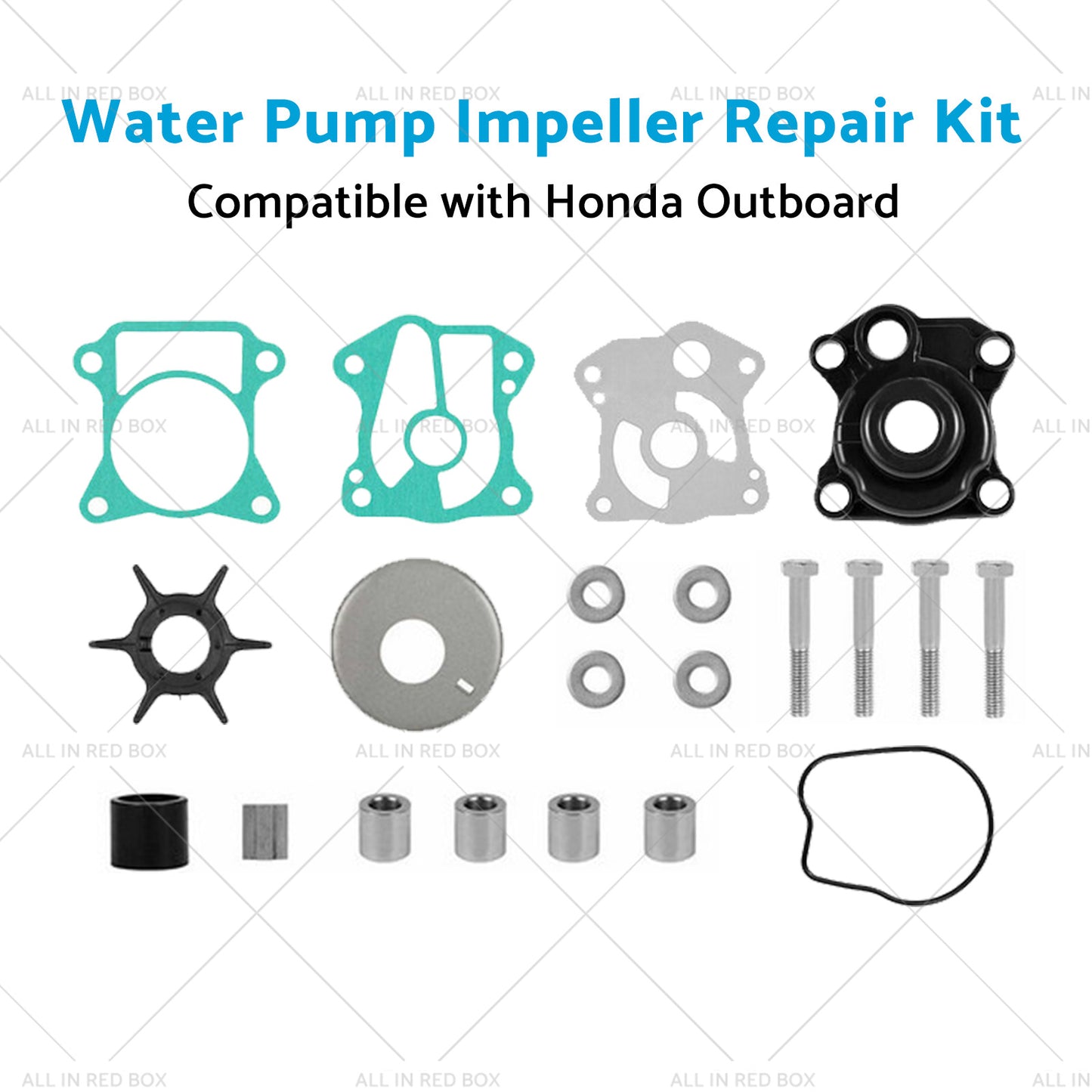 {{ Water Pump Impeller Repair Kit Suitable BF40A BF50A for Honda Outboard 40Hp 50Hp }} - Buy Car Parts Online at {{ Kaka Auto Parts }}.