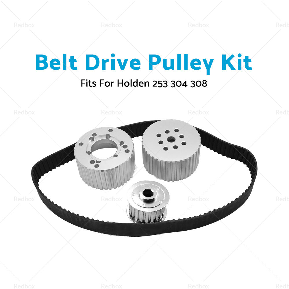 {{ Aluminum Pulley Kits Gilmer Drive Kit Suitable for Holden 253 304 308 }} - Buy Car Parts Online at {{ Kaka Auto Parts }}.