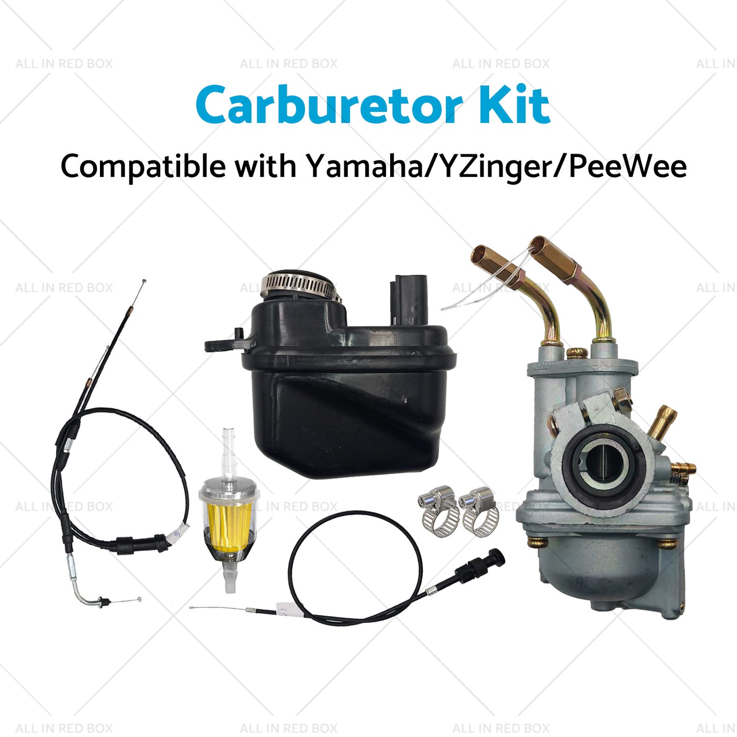 {{ Suitable For Yamaha PEEWEE PW50 PY50 Carburetor Air Filter Throttle Choke Cable }} - Buy Car Parts Online at {{ Kaka Auto Parts }}.