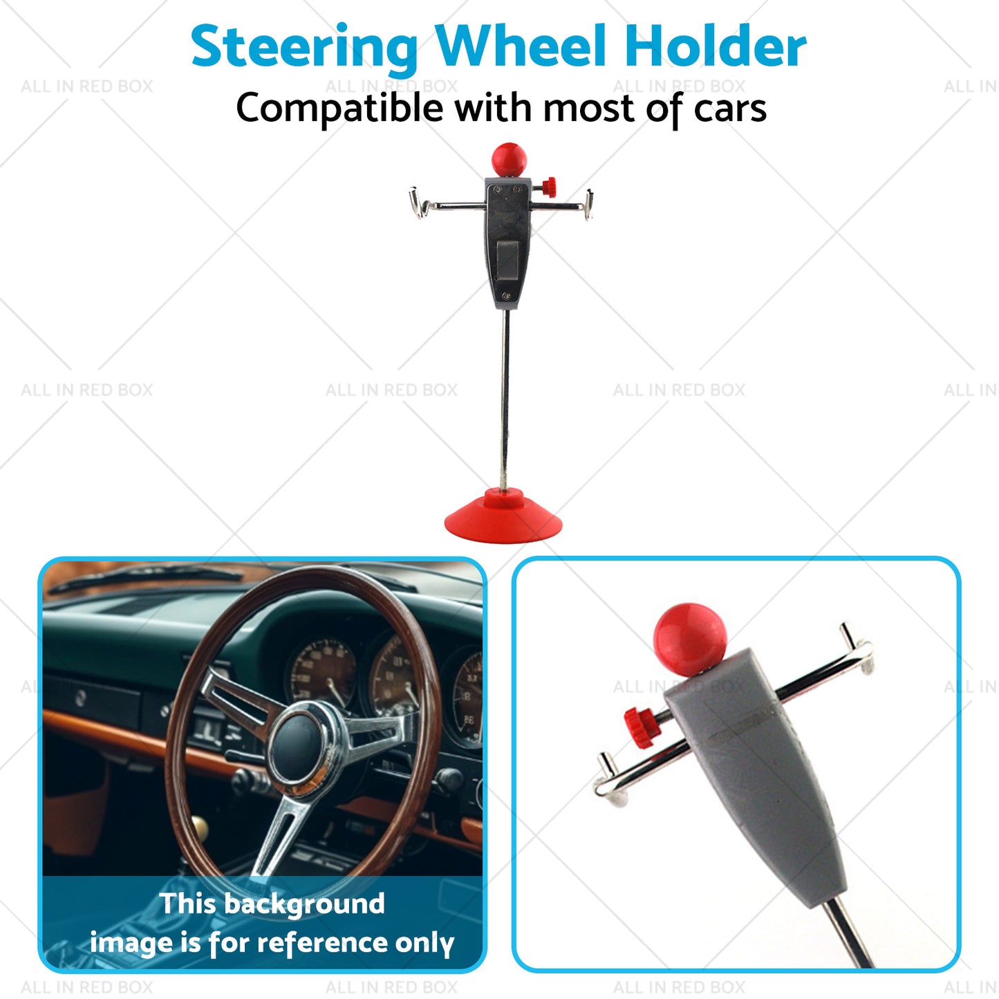 Steering Wheel Holder Stand Tool Car Auto Alignment Rack Truck Van
