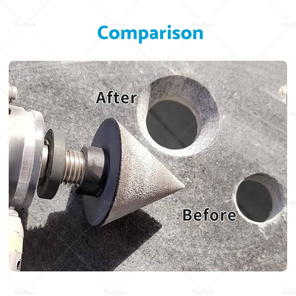 {{ 60隆茫 1 Pcs 50mm Diamond Chamfer Finger Bit Ceramic Tile Milling Cone Bit Cut }} - Buy Car Parts Online at {{ Kaka Auto Parts }}.