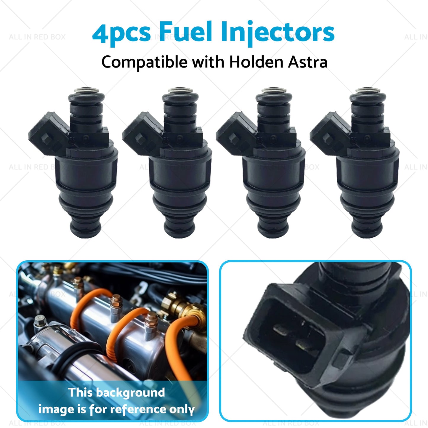 {{ 4X Fuel Injectors Suitable For Holden Astra AH TS X18XE Z18XE AH 1. 8L 1998-2007 }} - Buy Car Parts Online at {{ Kaka Auto Parts }}.