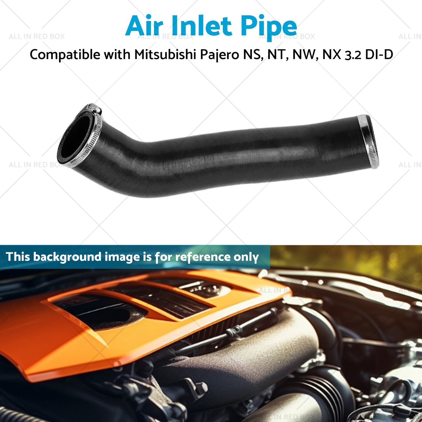 {{ Charge Air Pipe Inlet Hose Suitable for Mitsubishi Pajero IV V80 1505A361 }} - Buy Car Parts Online at {{ Kaka Auto Parts }}.