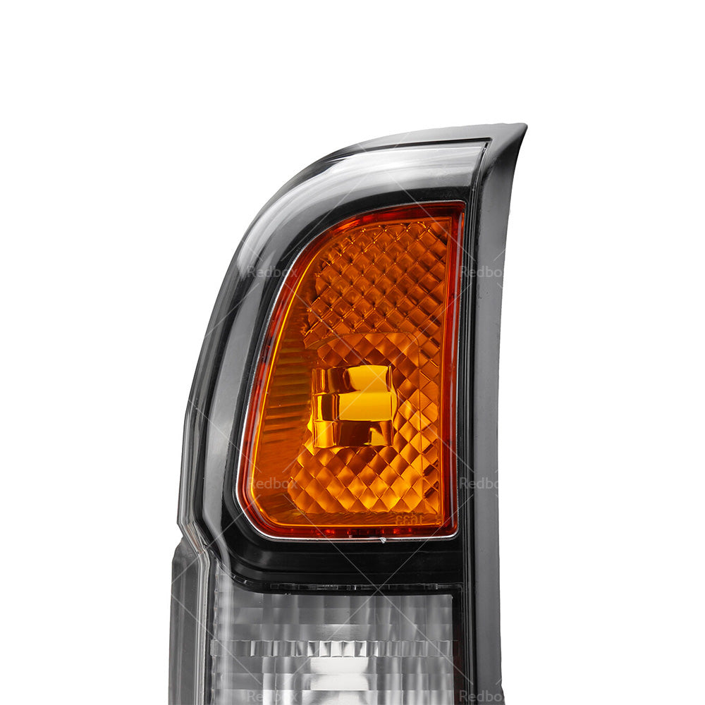 Pair Black Rear Lamp Tail Light Fit for Nissan Patrol GU Y61 Wagon 2004-2013