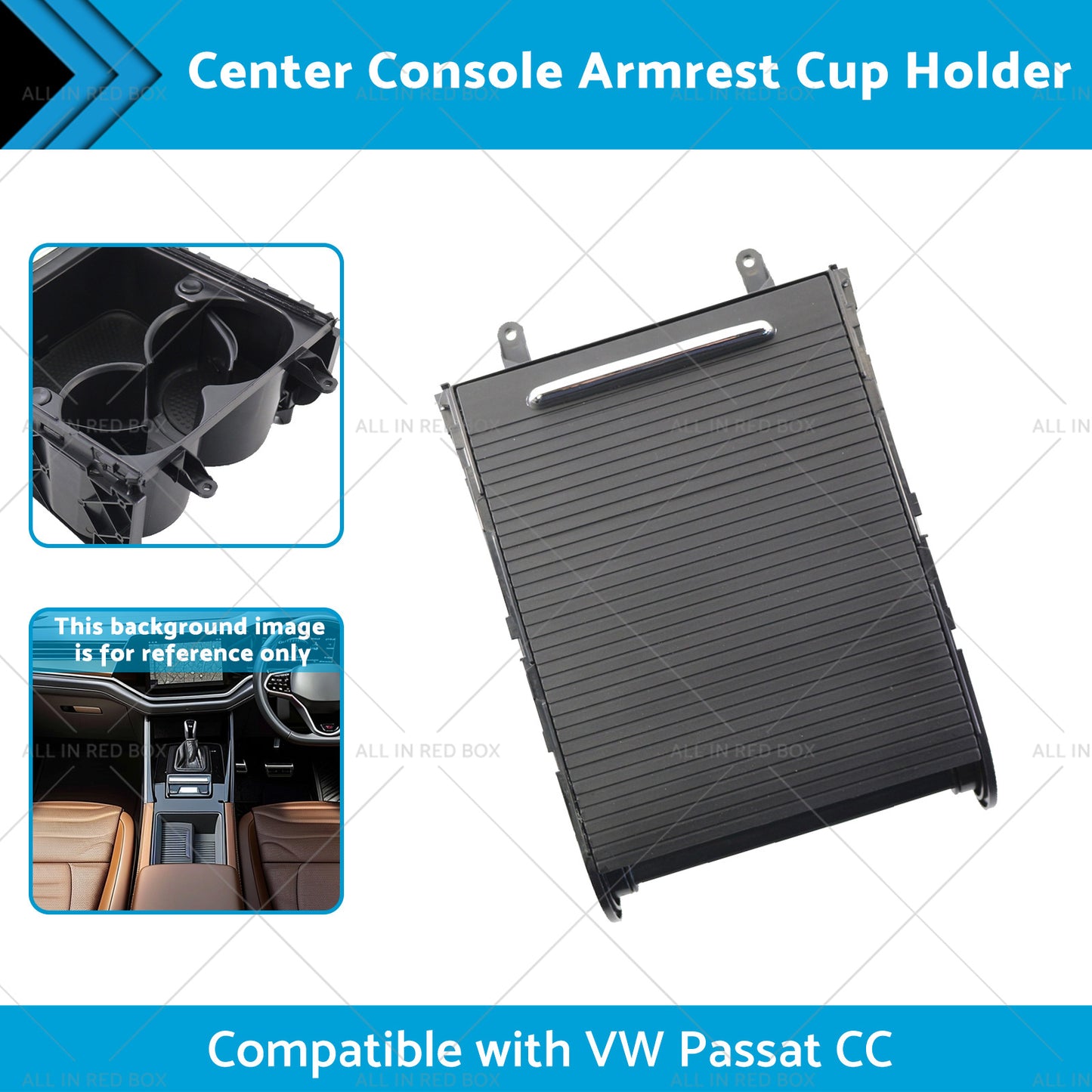 {{ 3CD858329A Center Console Armrest Cup Holder Suitable for VW Passat CC 07-13 }} - Buy Car Parts Online at {{ Kaka Auto Parts }}.