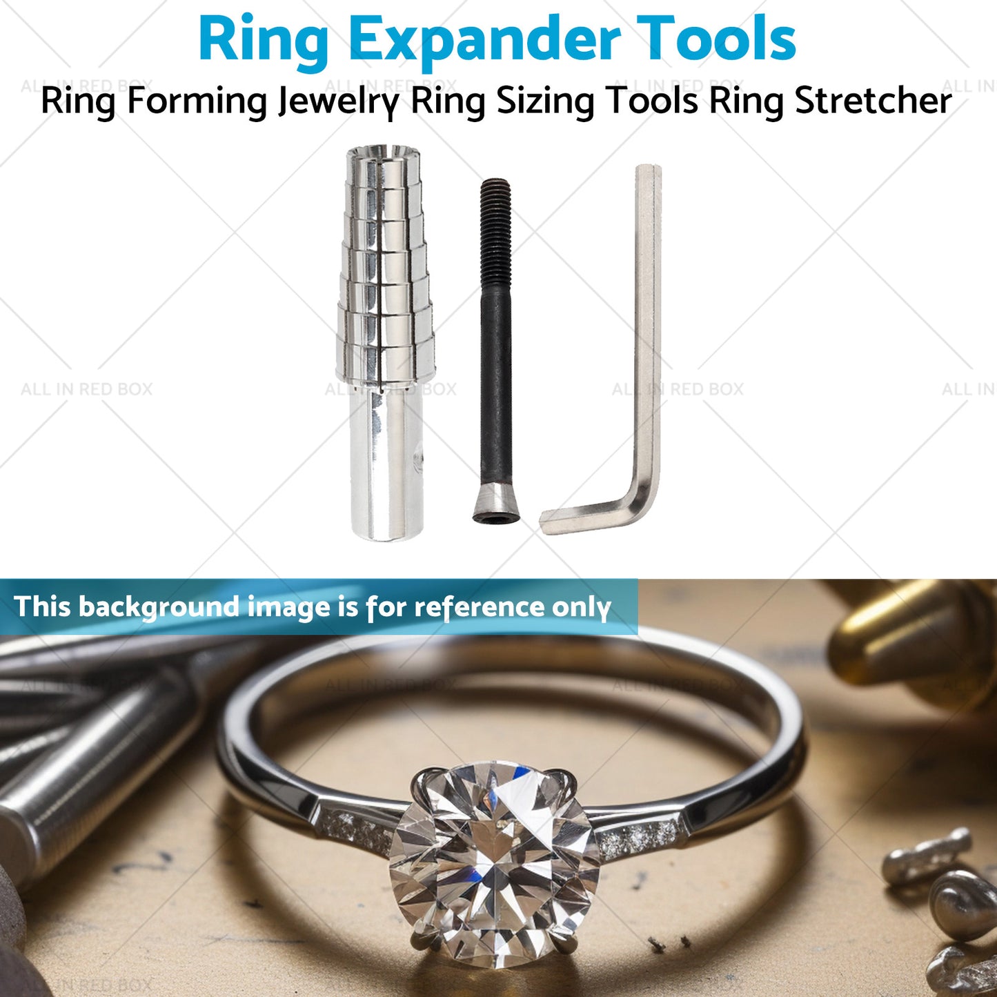 {{ Ring Expander Mandrel Ring Forming Jewelry Ring Stretcher Tool Ring Sizing Tools }} - Buy Car Parts Online at {{ Kaka Auto Parts }}.