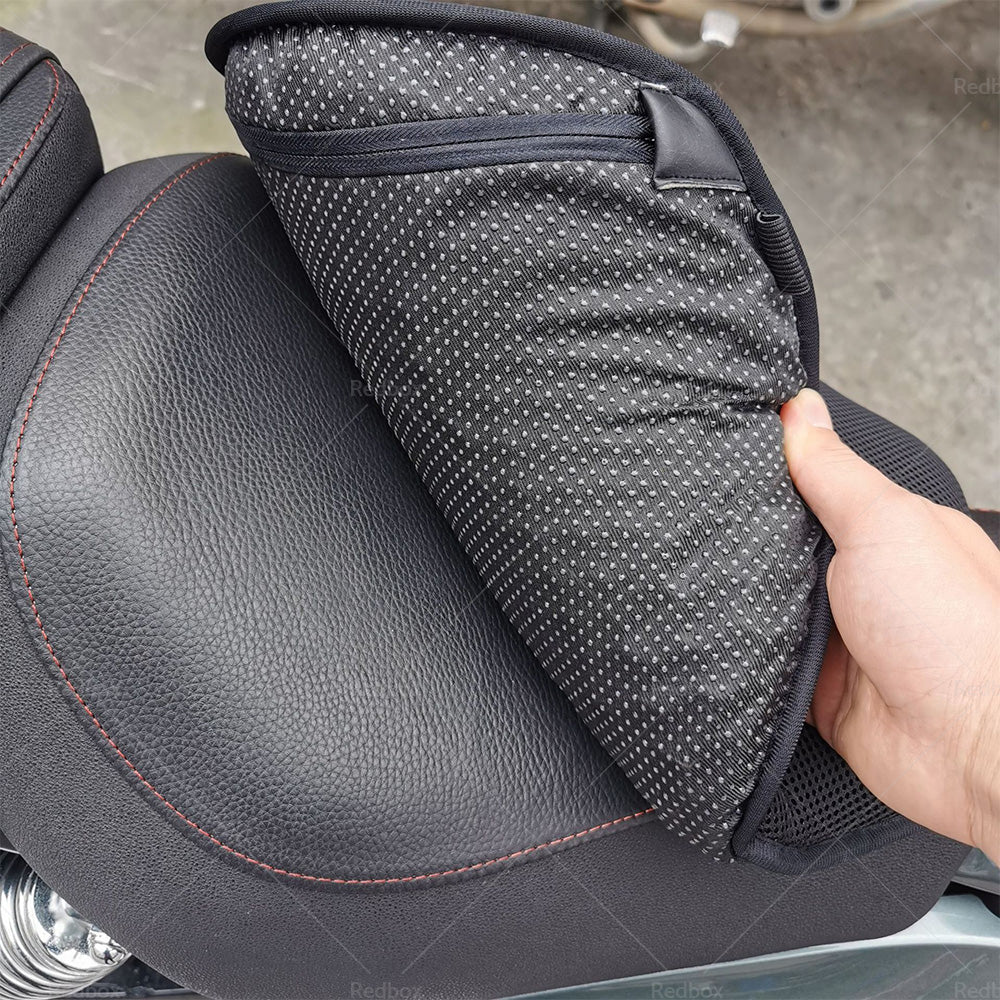 {{ Universal Motorcycle Mesh Seat Cover Black Cloth Protector Suitable for Models }} - Buy Car Parts Online at {{ Kaka Auto Parts }}.