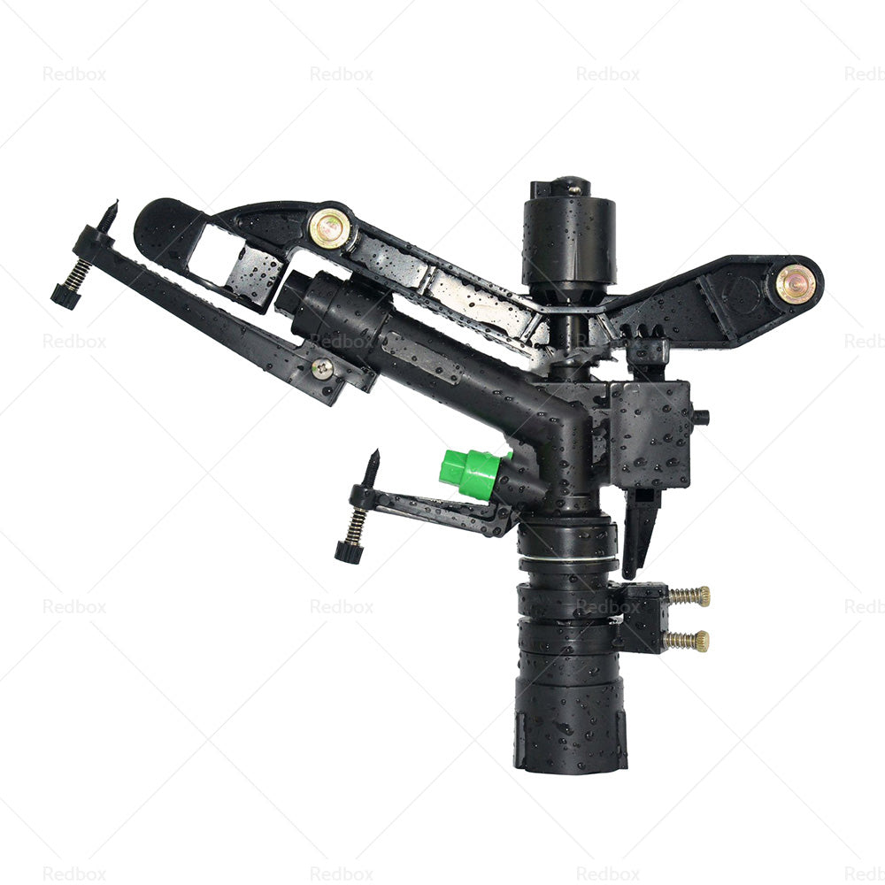 DN40 Impact Sprinkler Spray Gun Sprinkler Head w or 5 Spray Nozzles Irrigation