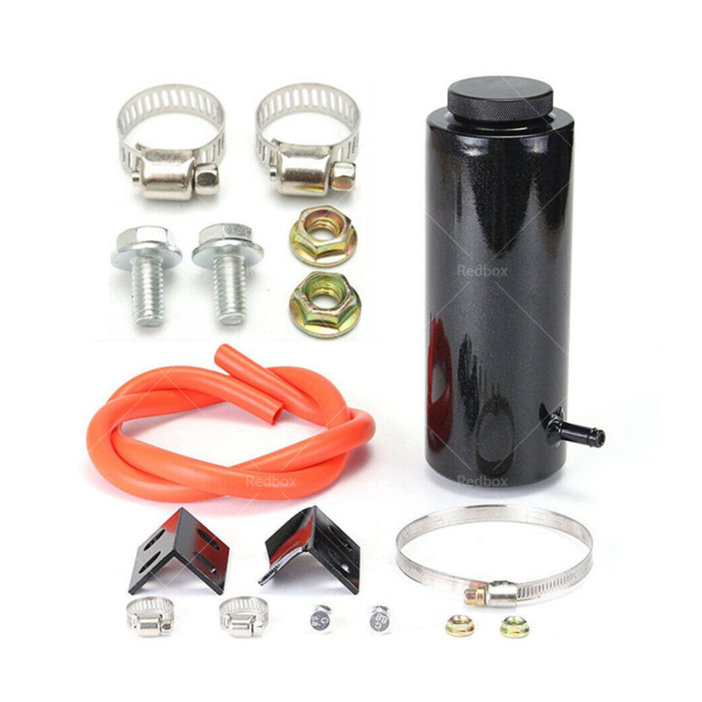 800ml Black Overflow Catch Tank Radiator Coolant Expansion Tank Bottle Header