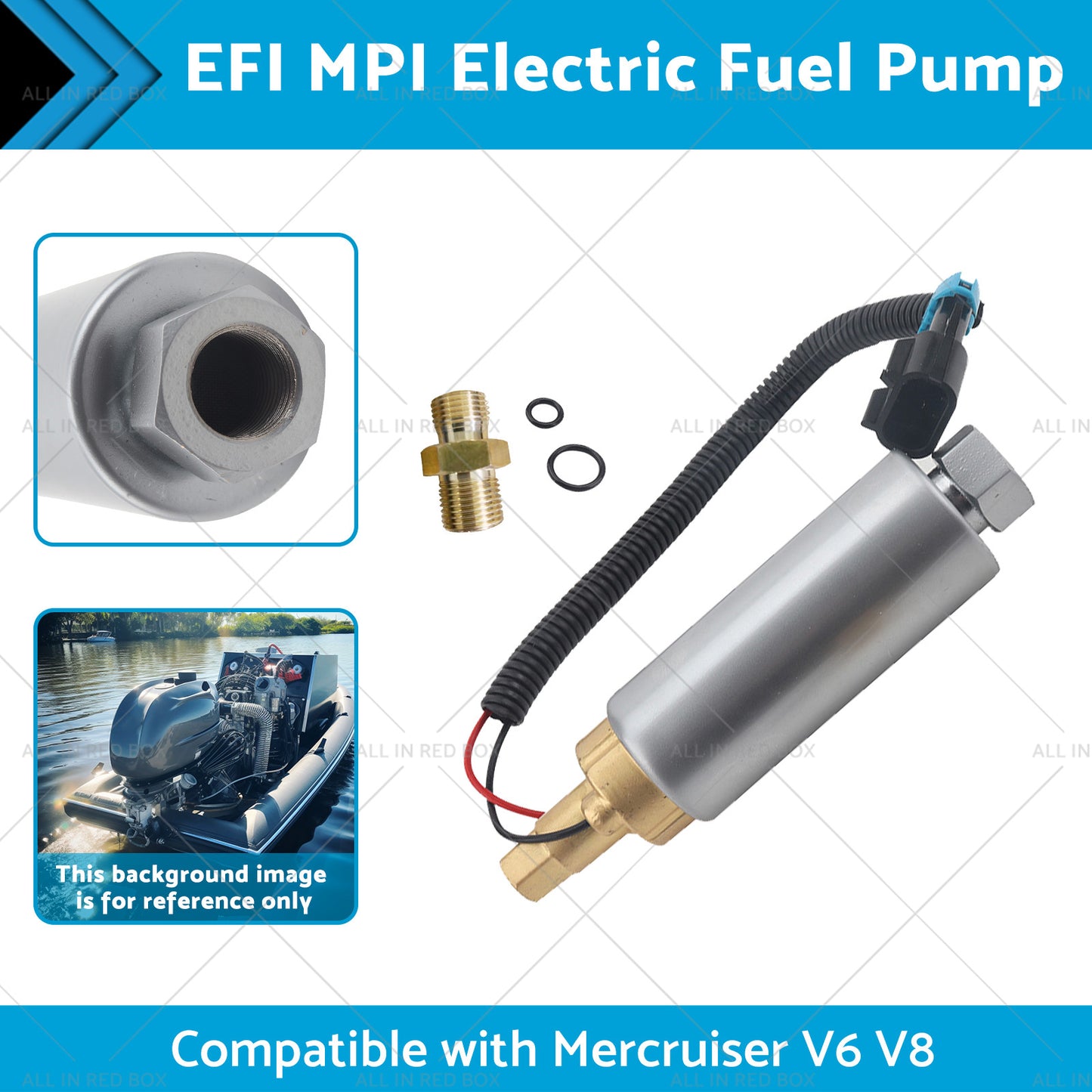 {{ EFI MPI Fuel Pump Suitable for 861156A1 Mercruiser V6 and V8 305 350 Accessory }} - Buy Car Parts Online at {{ Kaka Auto Parts }}.