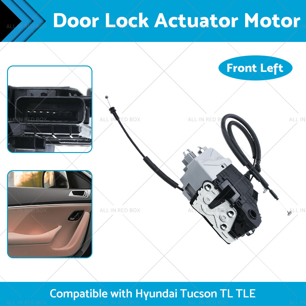 {{ Front Left Door Lock Actuator Motor Suitable for Hyundai Tucson TL TLE 15-21 }} - Buy Car Parts Online at {{ Kaka Auto Parts }}.