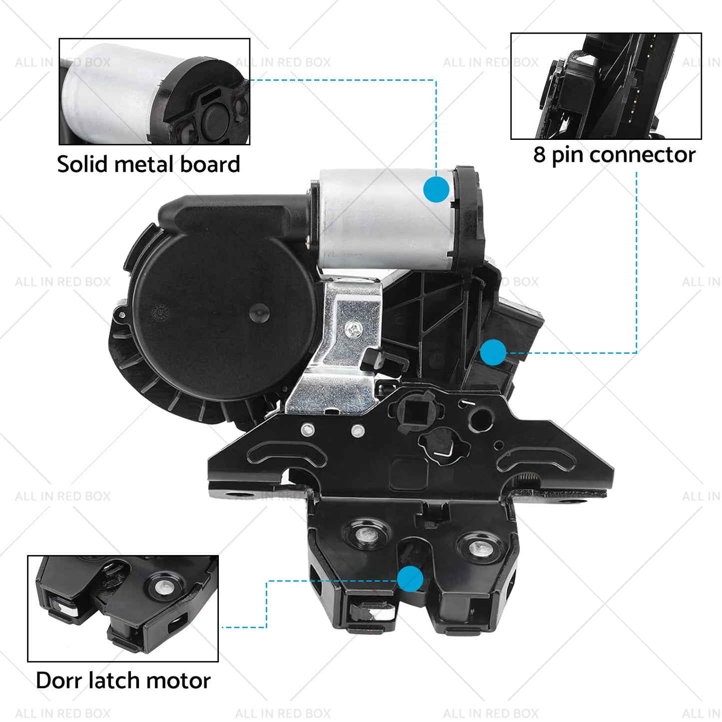 {{ Rear Tailgate Lock Latch Actuator 13527320 SuitableFor Holden Commodore VF Wagon }} - Buy Car Parts Online at {{ Kaka Auto Parts }}.