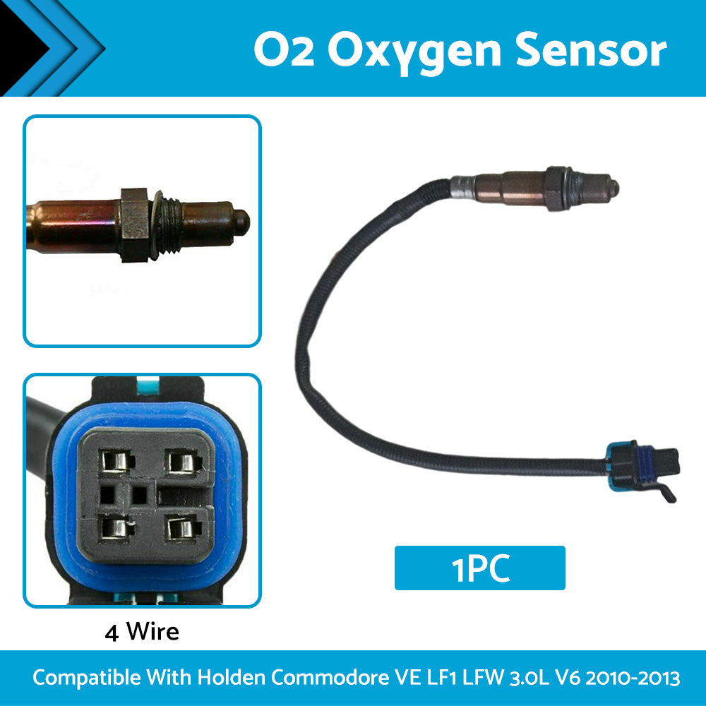 {{ O2 Oxygen Sensor 4 Wire For Commodore VE LF1 LFW 3. 0L V6 10-13 12616203 }} - Buy Car Parts Online at {{ Kaka Auto Parts }}.