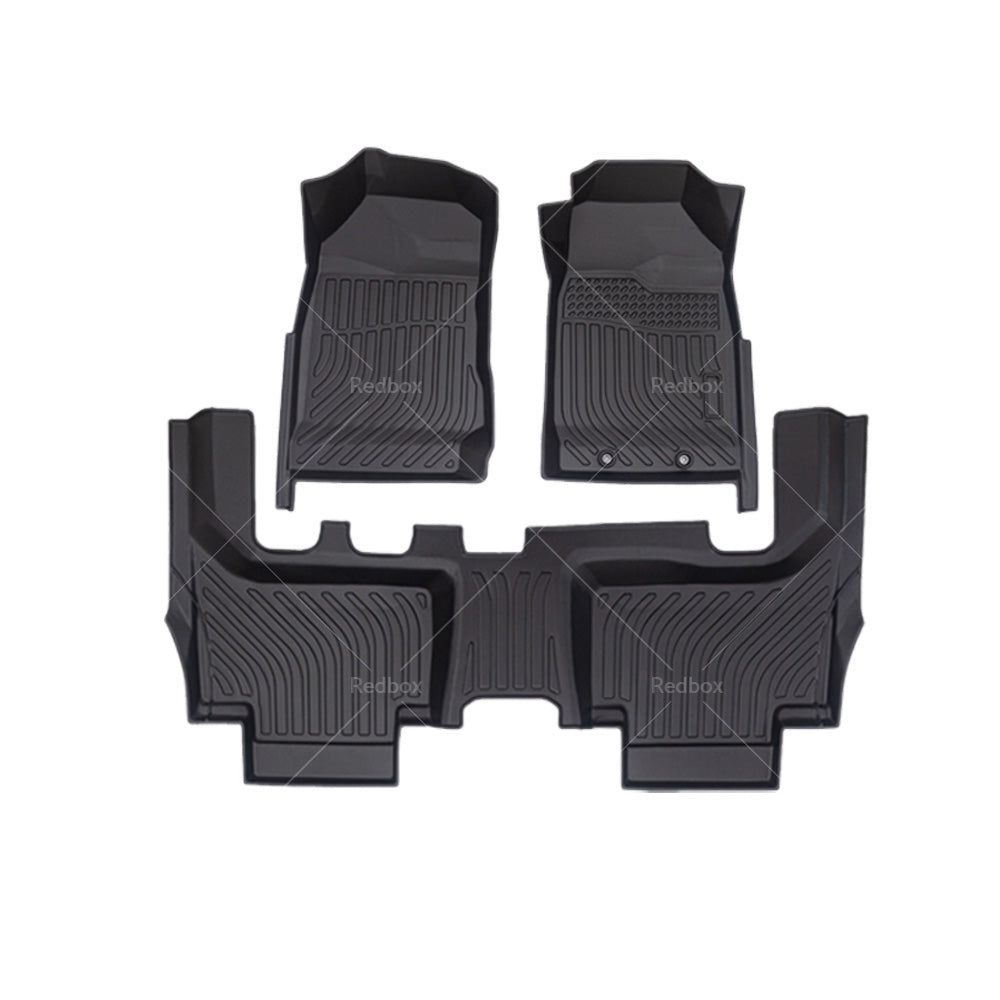 3D TPE Floor Mats Fit for Isuzu MUX MU-X 12-21 Anti-Slip Waterproof Full Cover