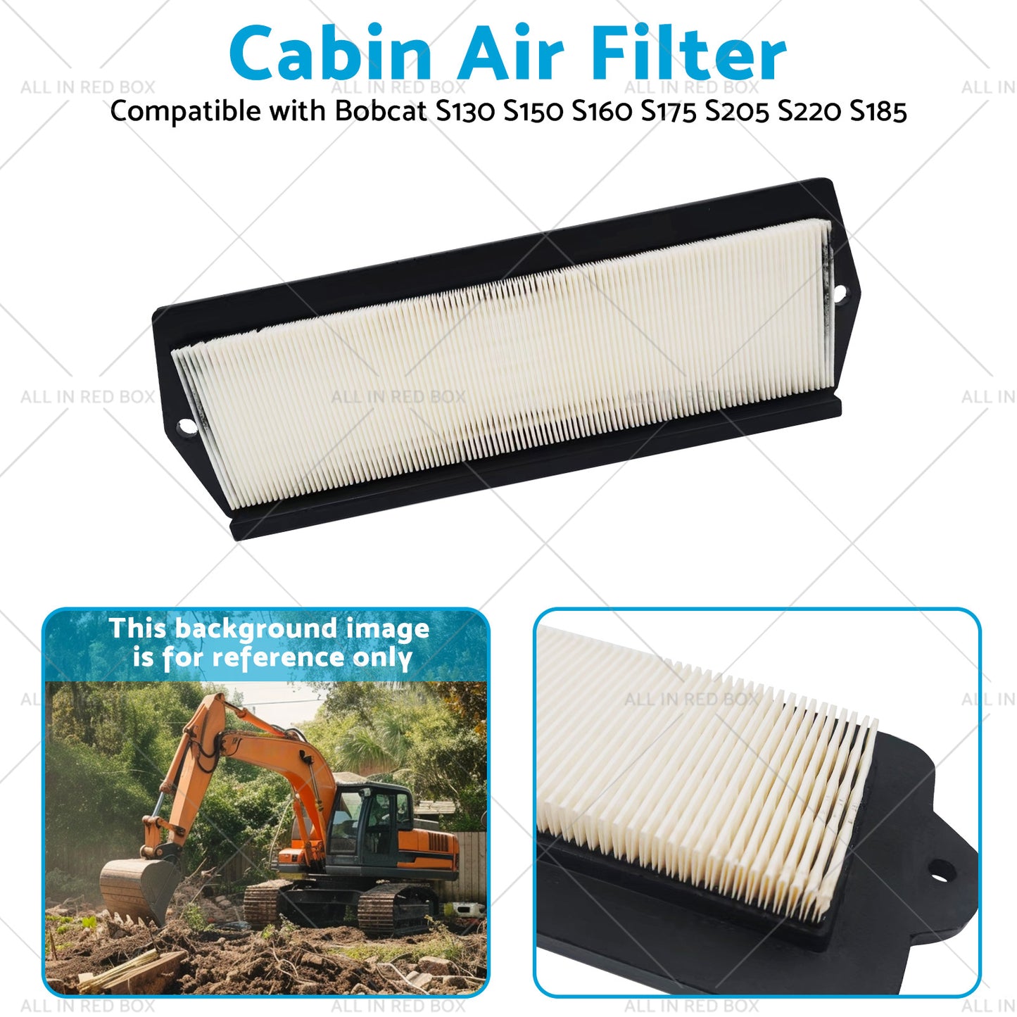 {{ Cabin Air Filter Suitable for Bobcat 6678207 S220 S185 S130 S150 S160 S175 S205 }} - Buy Car Parts Online at {{ Kaka Auto Parts }}.