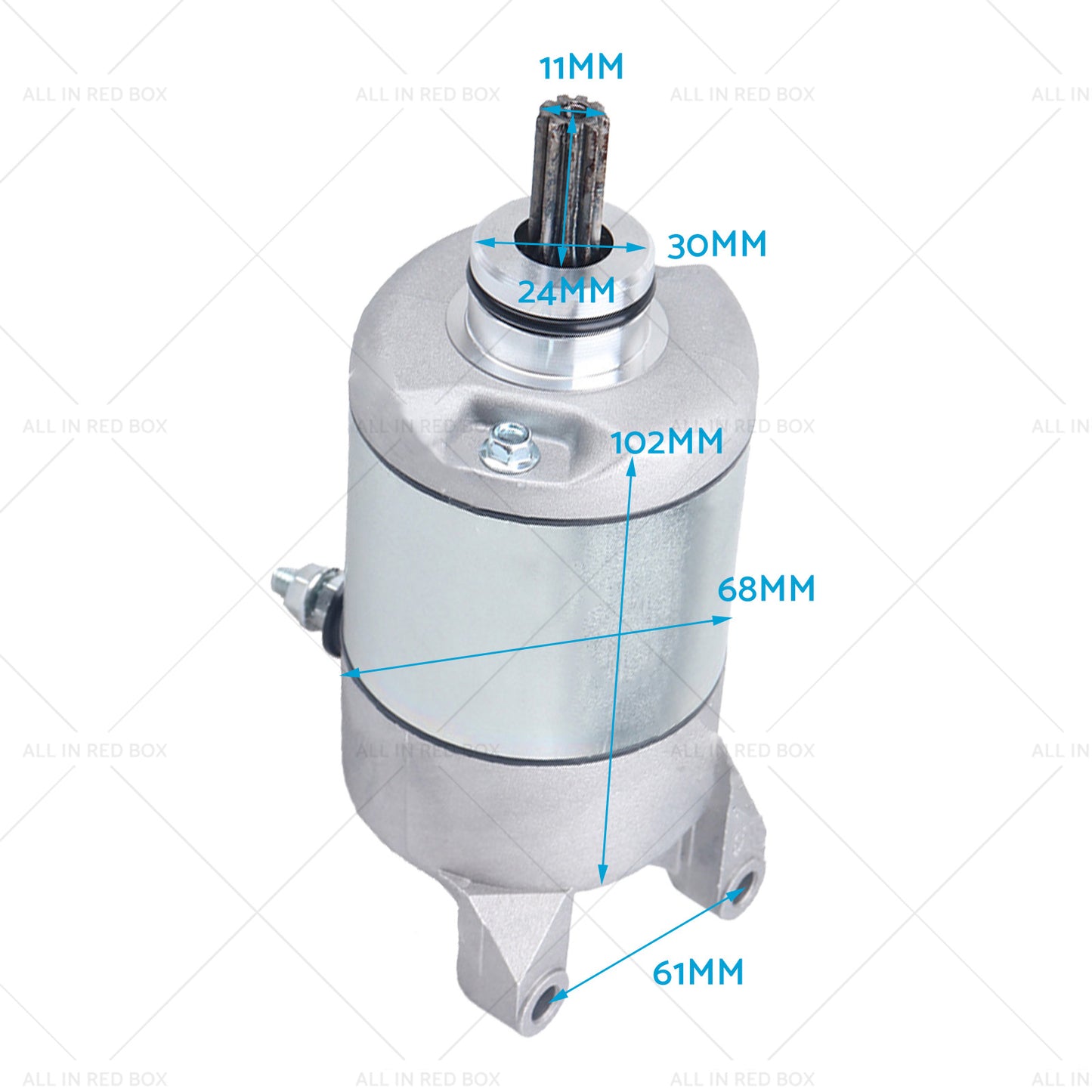 {{ Starter Motor 12V Suitable for Yamaha YS250 TT250R YBR250 93-06 }} - Buy Car Parts Online at {{ Kaka Auto Parts }}.