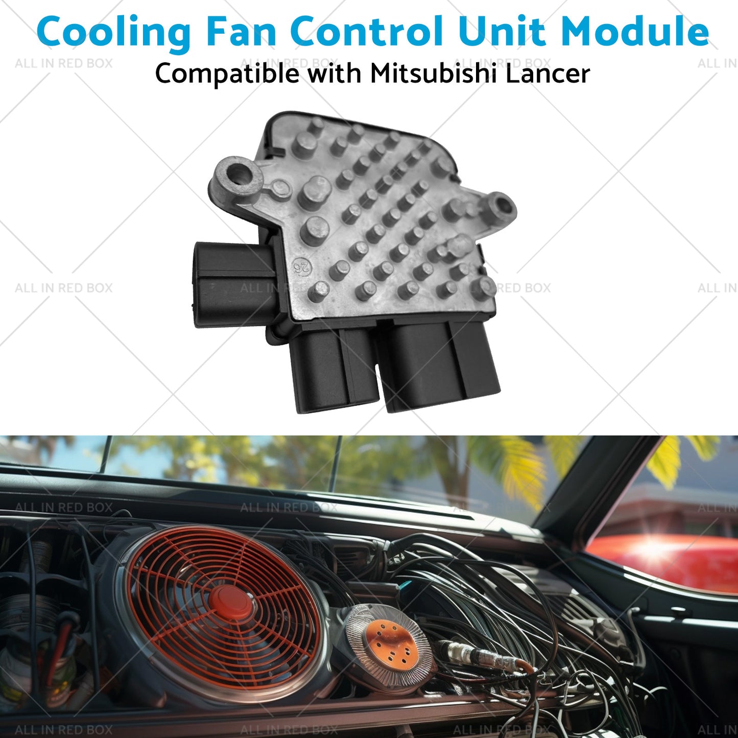 {{ Cooling Fan Control Unit Module Suitable for Mitsubishi Lancer 02-06 1. 8 2. 0 2. 4 }} - Buy Car Parts Online at {{ Kaka Auto Parts }}.
