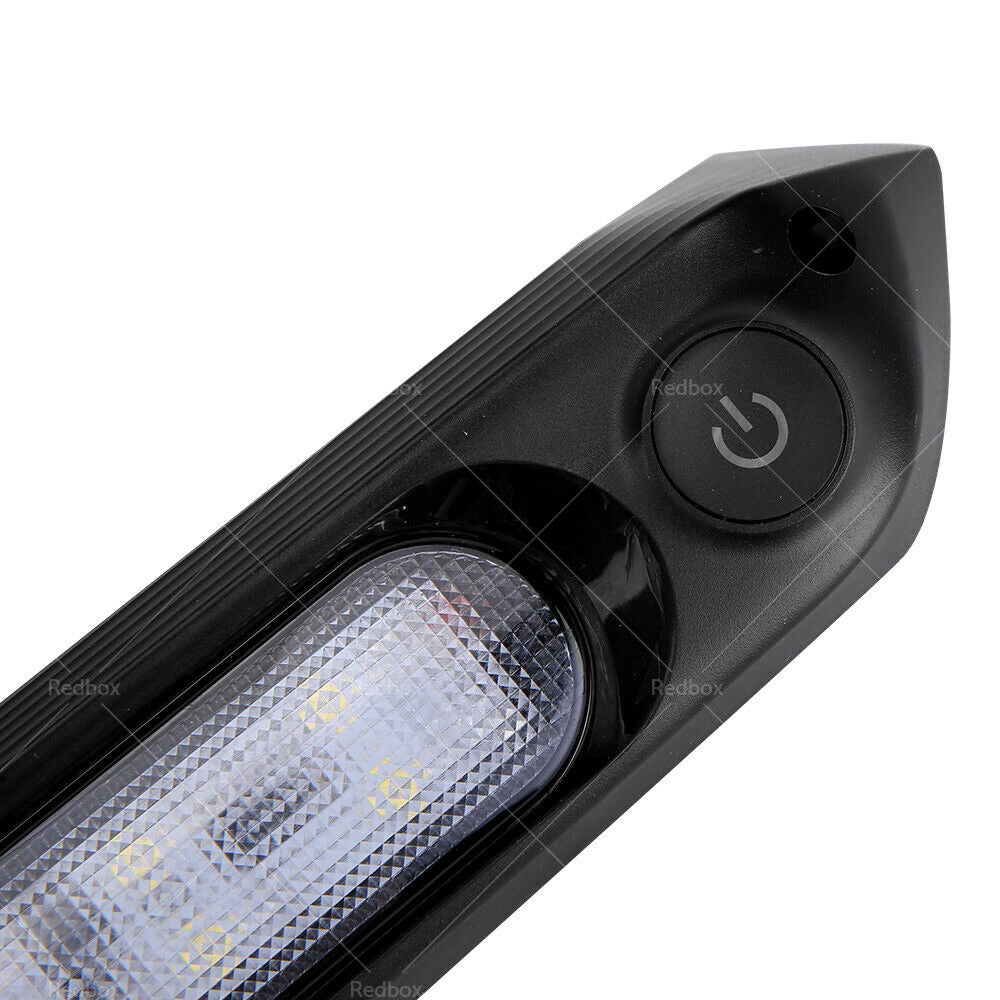 287MM DUAL LED BUG LIGHT 12 or 24V AWNING LIGHT AMBER or WHITE LIGHTS W or SWITCH