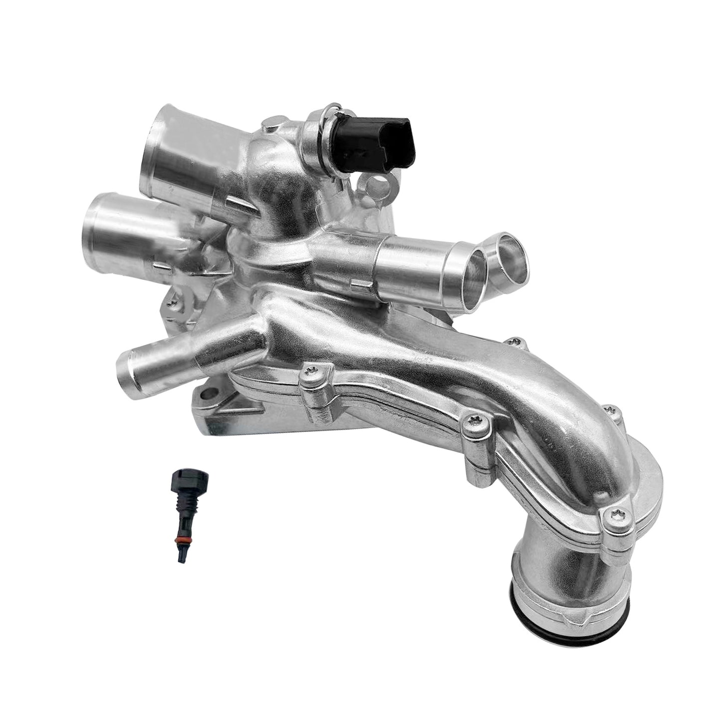 {{ Upgrade Aluminum Thermostat Housing Assembly Suitable for Mini Cooper 2007-2013 }} - Buy Car Parts Online at {{ Kaka Auto Parts }}.