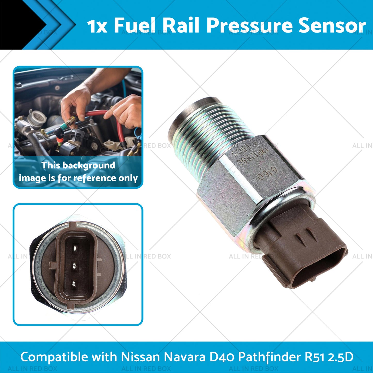 {{ Fuel Rail Pressure Sensor Suitable for Nissan Navara D40 Pathfinder R51 2. 5D }} - Buy Car Parts Online at {{ Kaka Auto Parts }}.