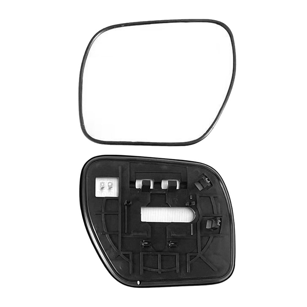 Heated Left Side Mirror Glass Suitable For Mitsubishi Pajero NS-NX 06-19 Convex
