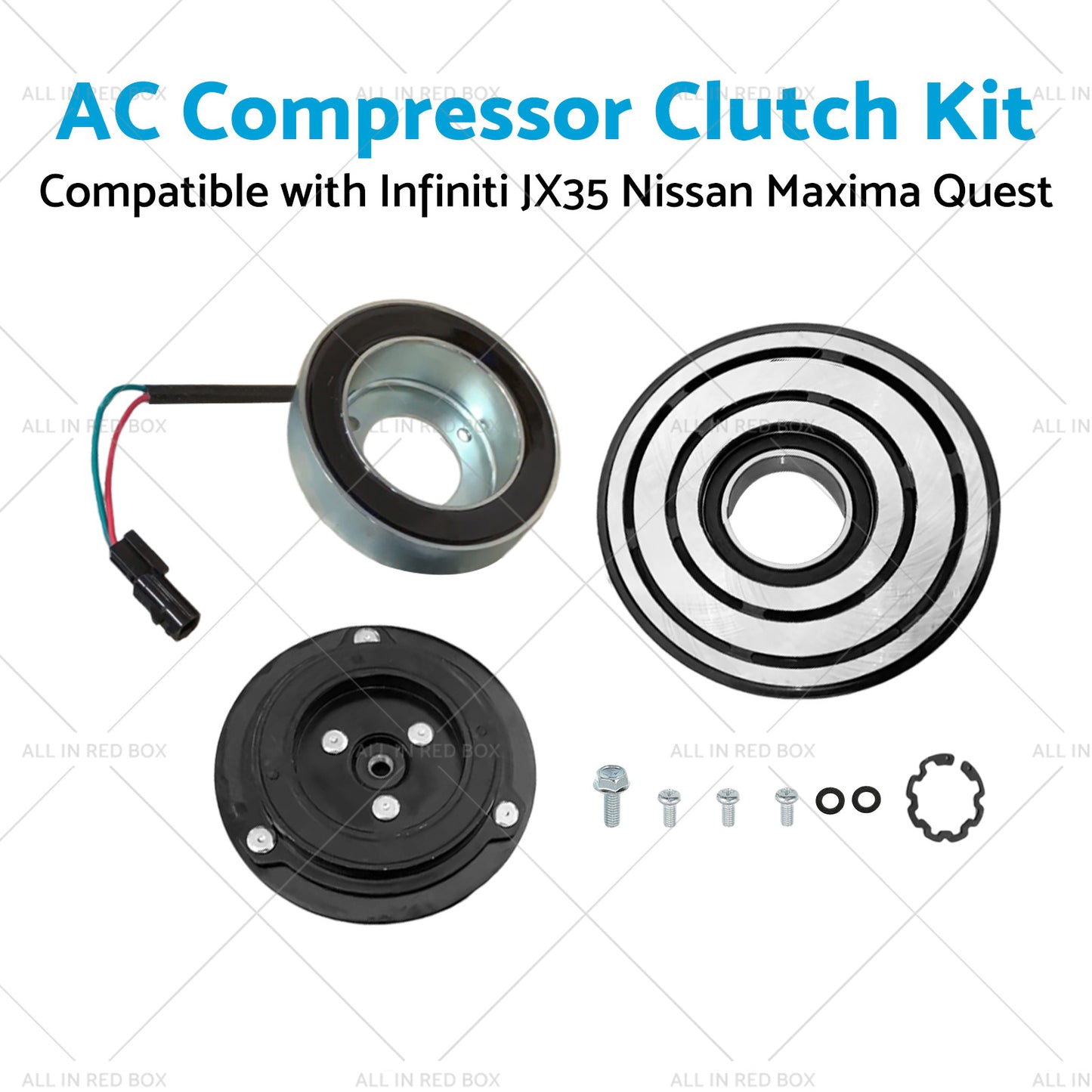 {{ AC Compressor Clutch Kit Suitable For Infiniti JX35 Nissan Maxima 2009-2014 3. 5L }} - Buy Car Parts Online at {{ Kaka Auto Parts }}.