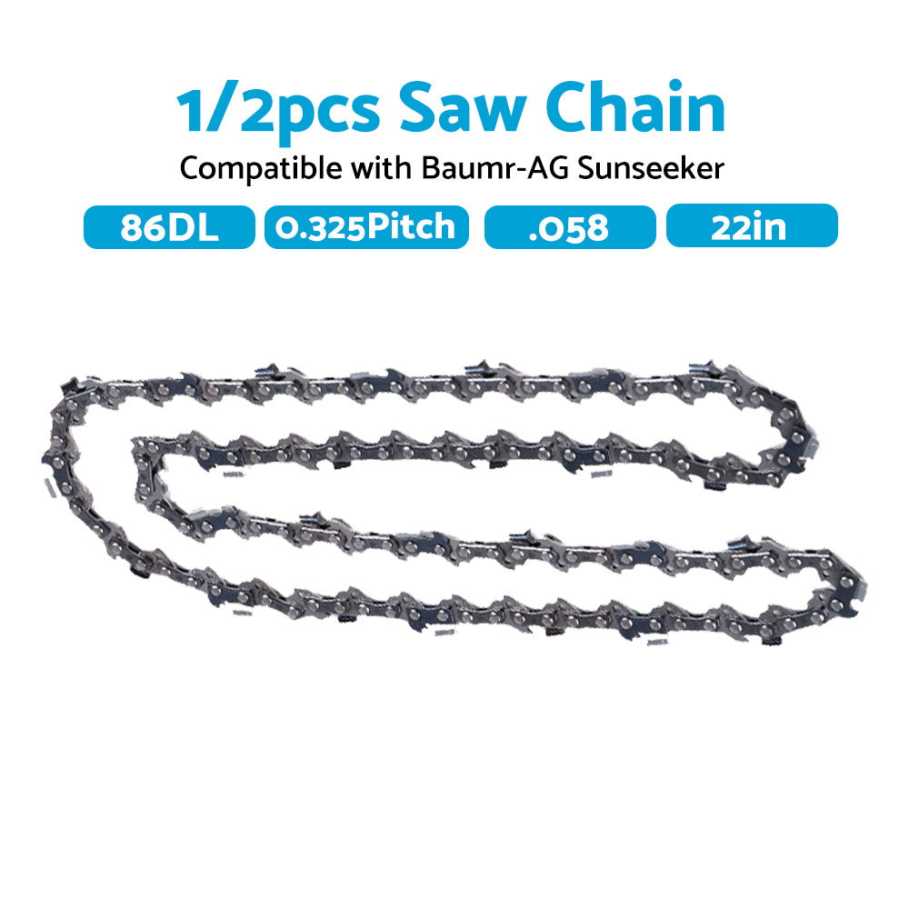 {{ 22 Chainsaw Chain 22inch 0. 325 . 058 86DL Suitable for Baumr-AG Sunseeker }} - Buy Car Parts Online at {{ Kaka Auto Parts }}.