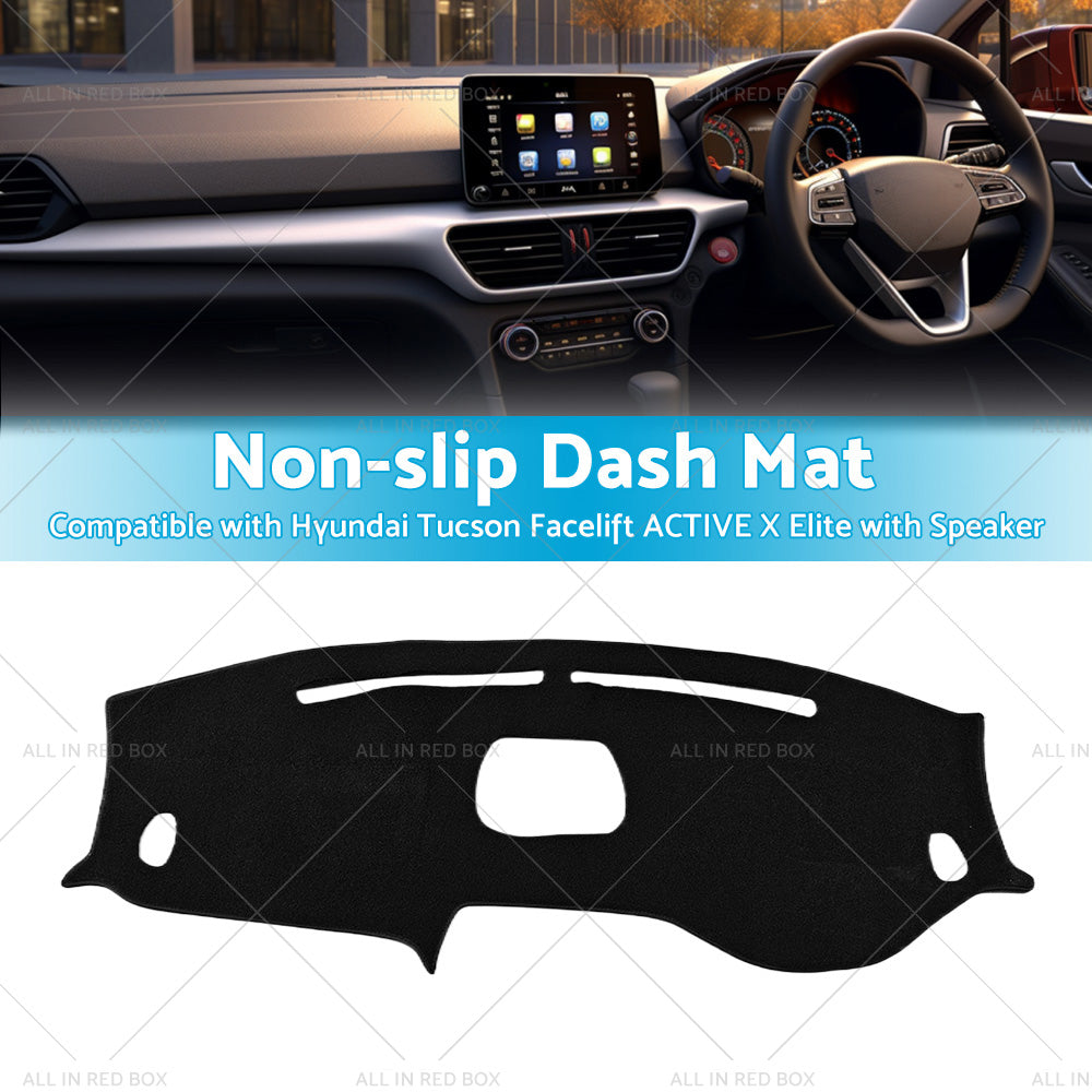 {{ Non-Slip Dash Mat Suitable For Hyundai Tucson TL Active X Elite w Speaker 18-21 }} - Buy Car Parts Online at {{ Kaka Auto Parts }}.