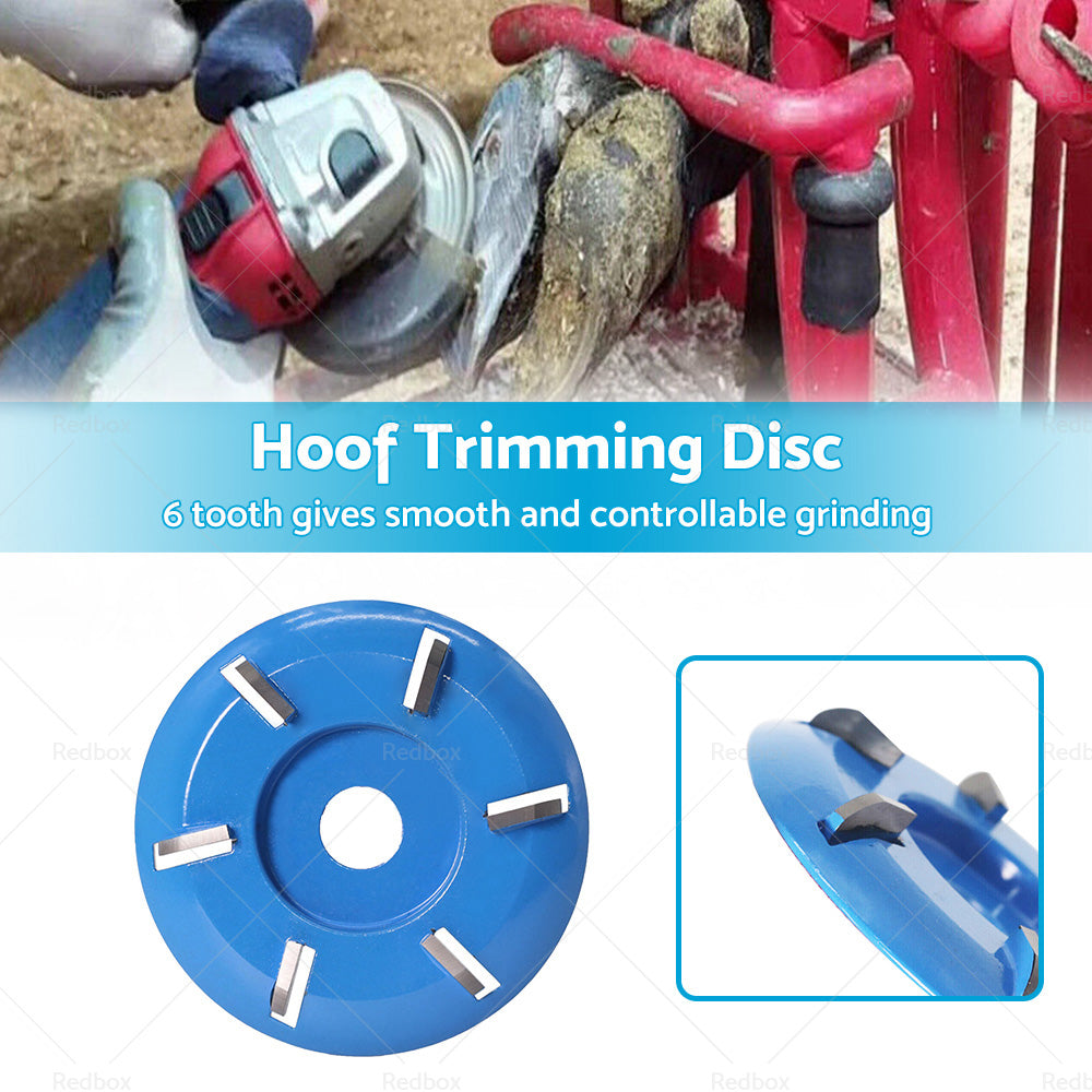 Hoof Trimming Cutter Livestock Sheep Foot Trimmer Disc Plate Electric Hoof Tool